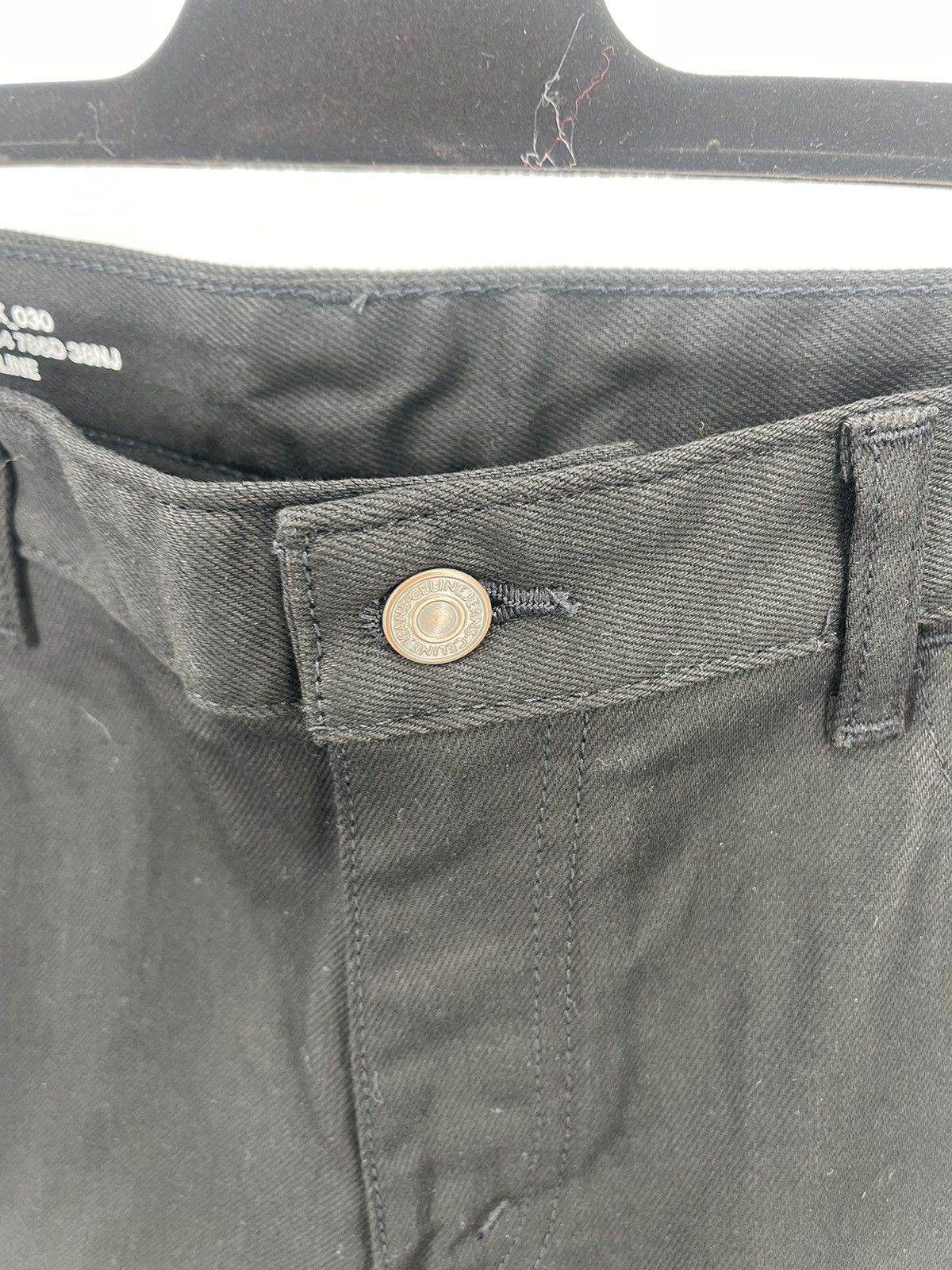 Celine Celine Black Denim Jeans Size 32" / US 10 / IT 46 - 5 Thumbnail