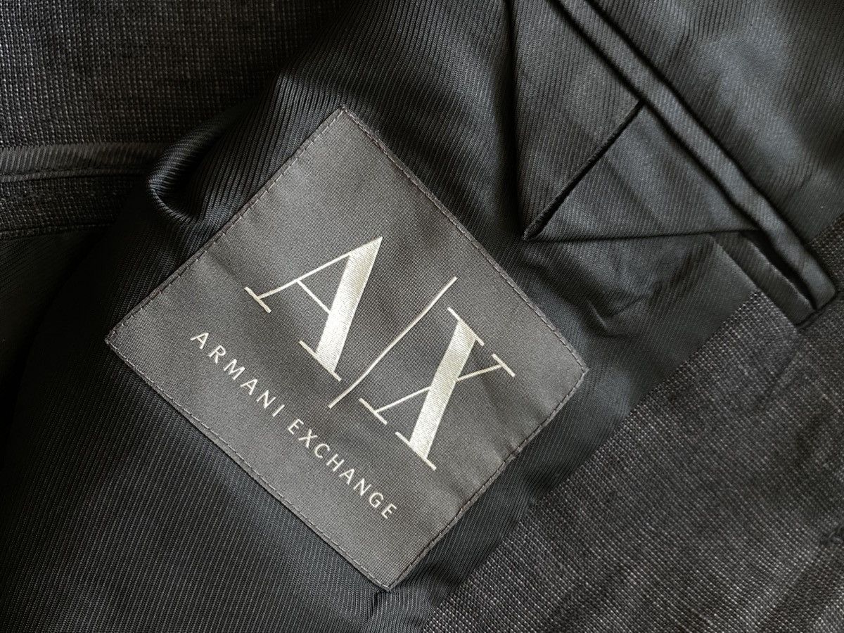 Armani Armani Exchange Linen Sport Blazer jacket Size US M / EU 48-50 / 2 - 2 Thumbnail