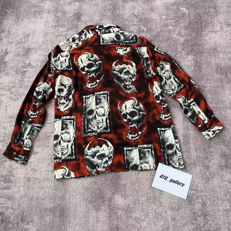 Wacko Maria Wacko maria Collaborative skull graffiti Hawaiian long-sle Size US L / EU 52-54 / 3 - 2 Thumbnail