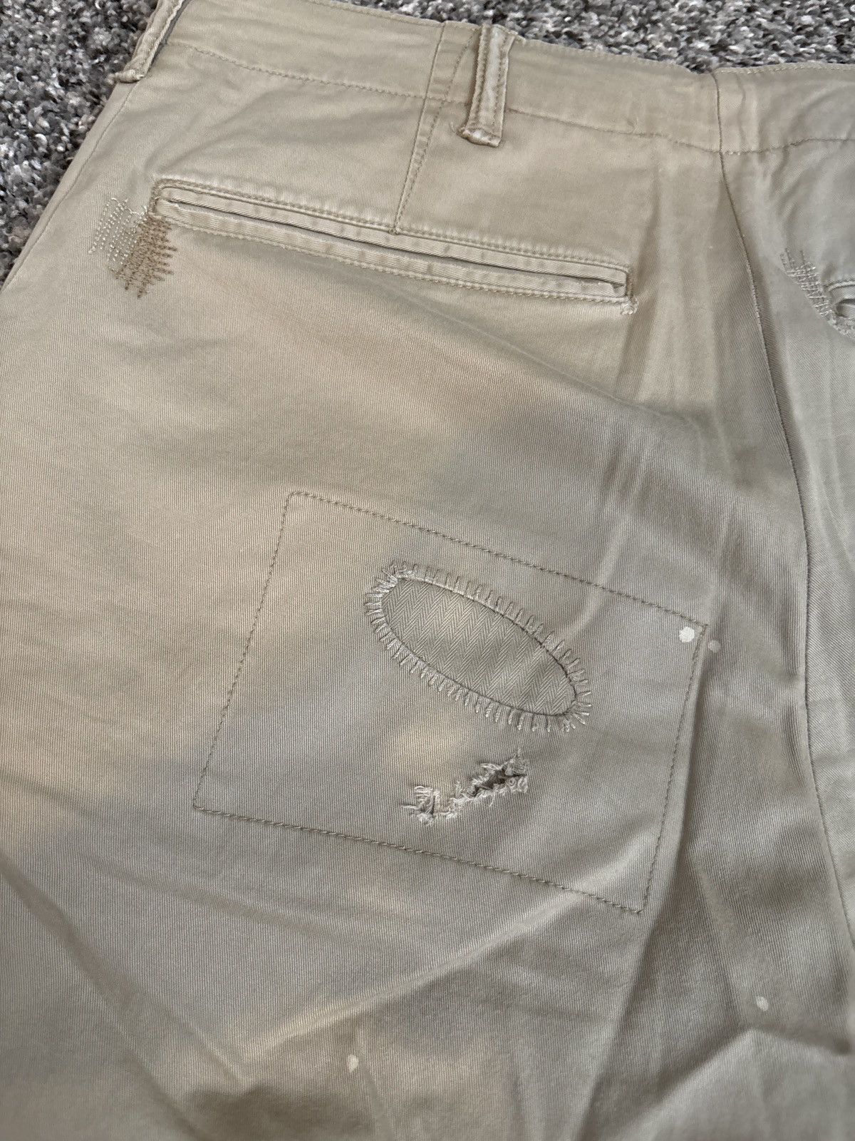 Polo Ralph Lauren Polo Ralph Repaired Chinos Size US 33 - 8 Thumbnail