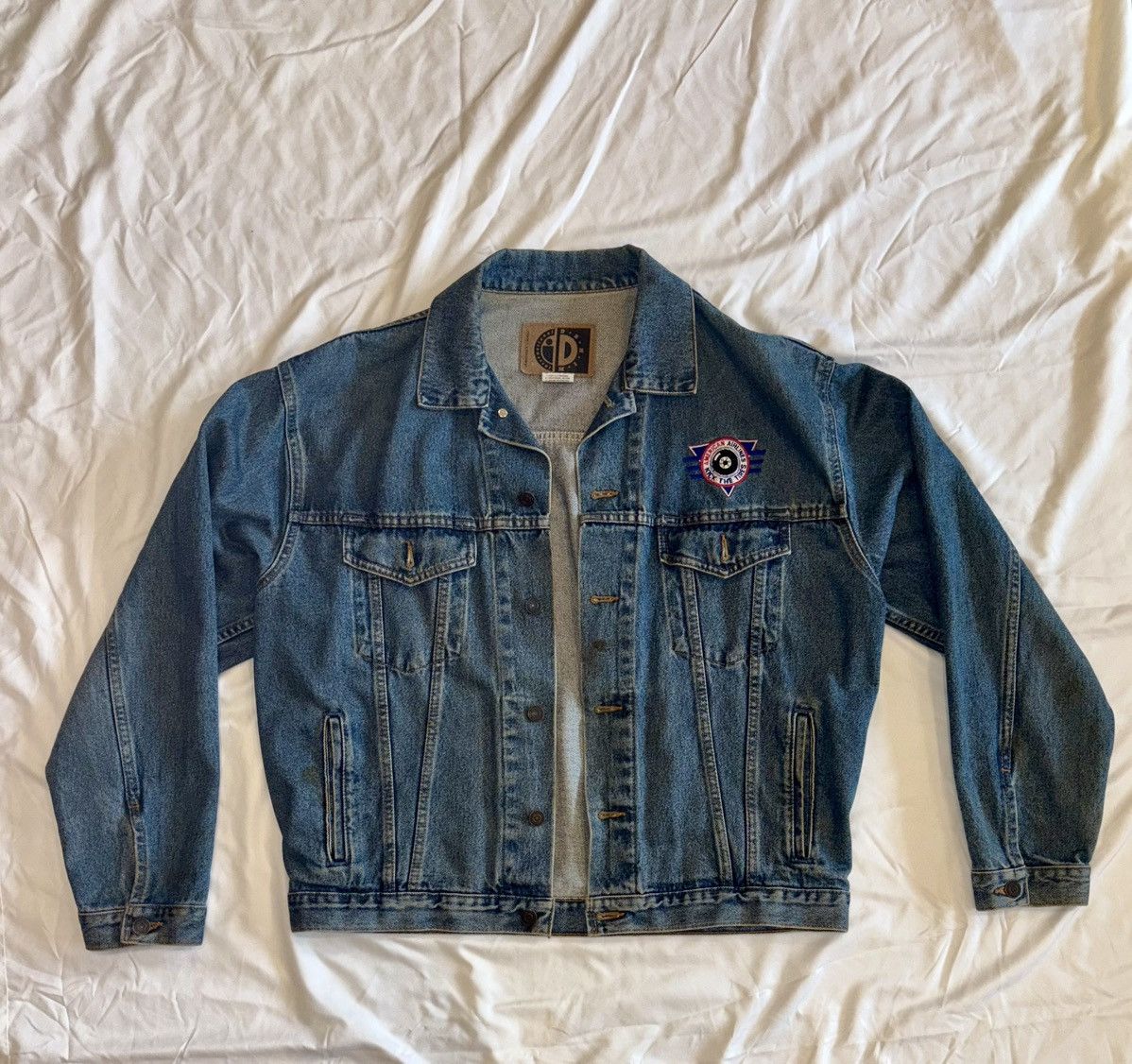 Other International Denim Leather Jacket Size US XL / EU 56 / 4 - 1 Thumbnail
