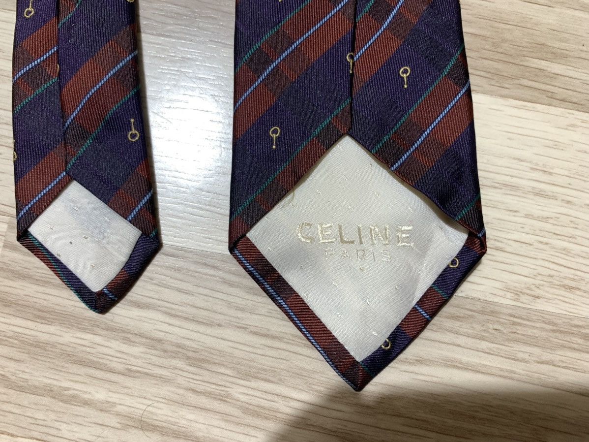 Celine × Vintage Celine vintage tie Size ONE SIZE - 7 Thumbnail