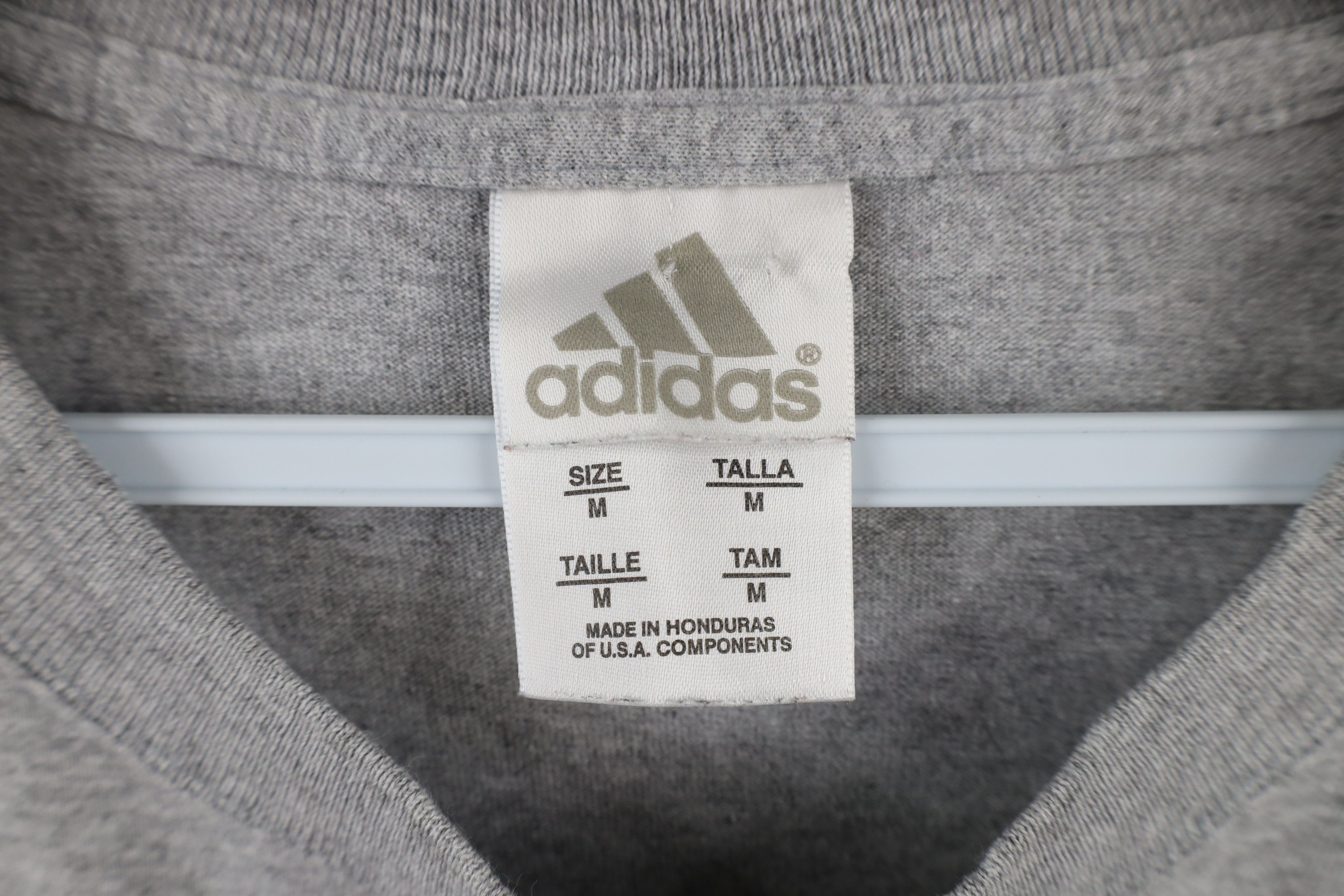 Adidas × Vintage Vintage 90s Adidas Ohio State University Long Sleeve T-Shirt Size US M / EU 48-50 / 2 - 10 Thumbnail
