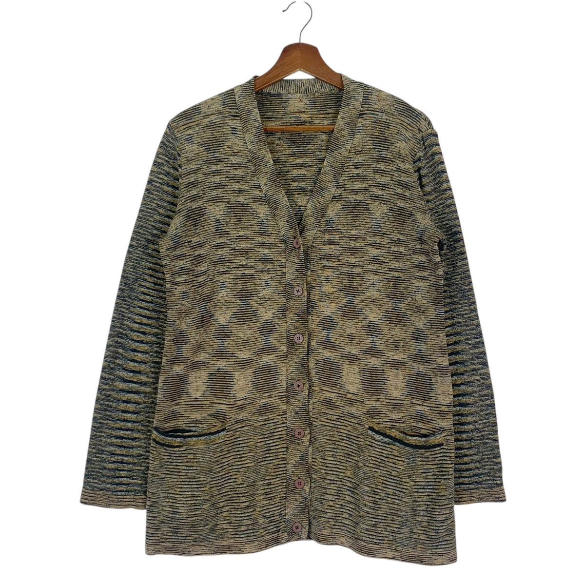Missoni Vintage Missoni Wool Long Cardigan Size US S / EU 44-46 / 1 - 1 Thumbnail