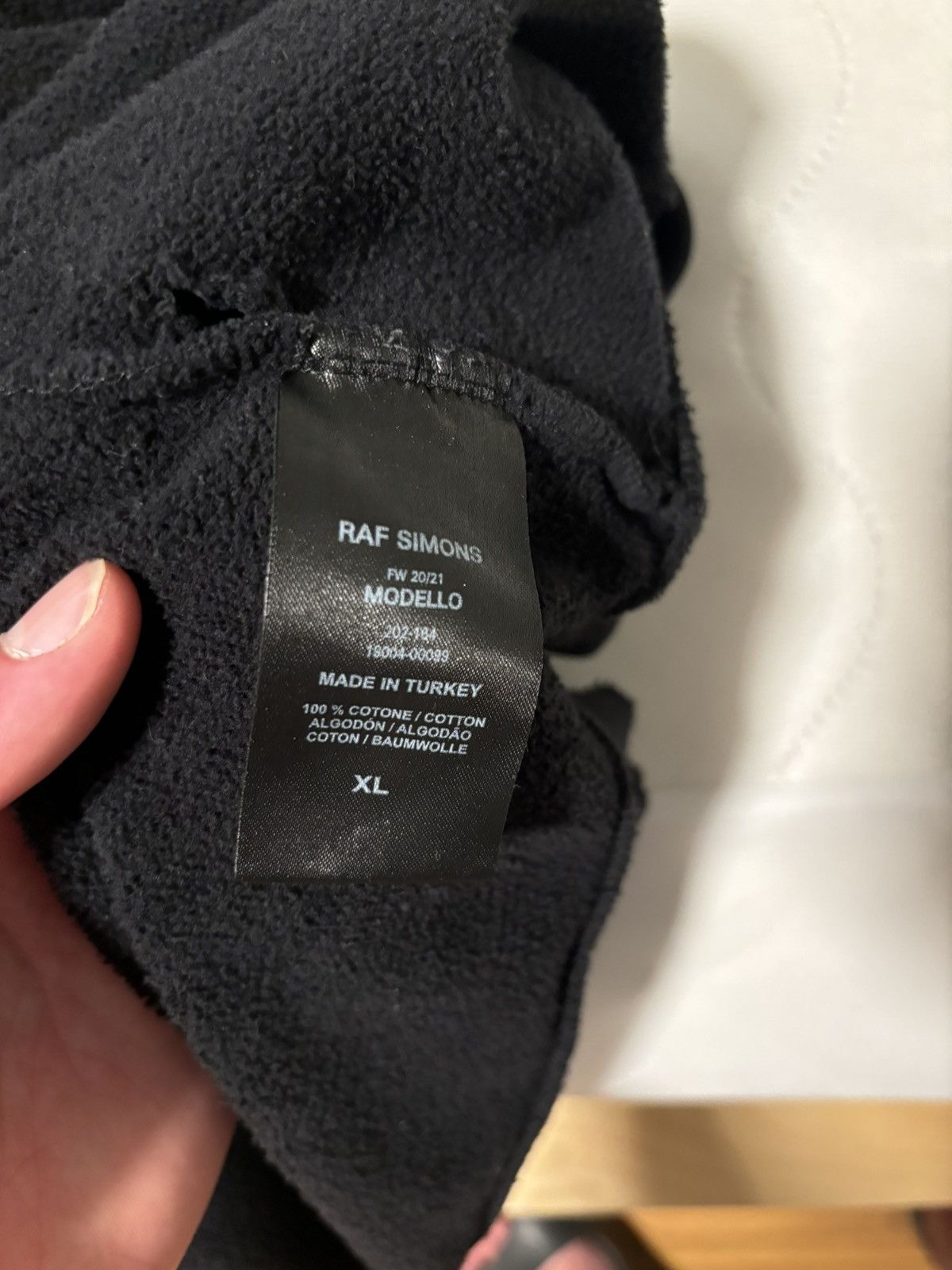 Raf Simons RAF SIMONS ARRIVAL HOODIE Size US XL / EU 56 / 4 - 7 Thumbnail