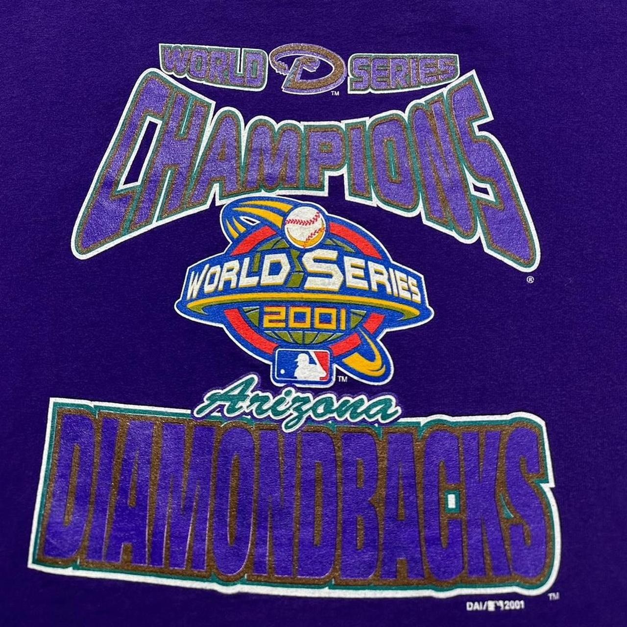 Gildan × MLB × Vintage Y2K Arizona Diamondbacks World Series Champions 2001 T-Shirt Size US XL / EU 56 / 4 - 3 Thumbnail