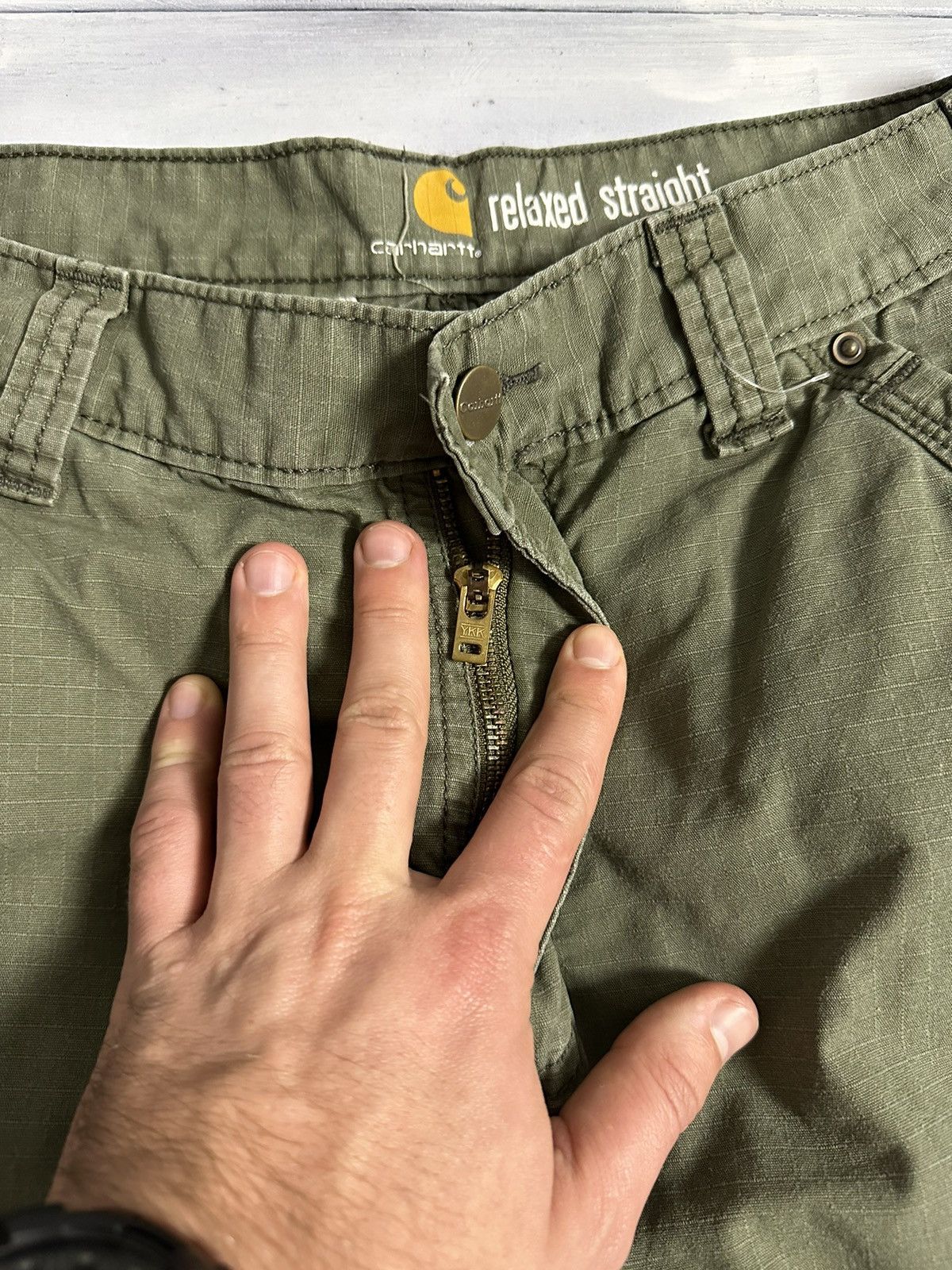 Carhartt Rare Multipocket Cargo Pants Carhartt Relaxed Fit. Size US 31 - 10 Thumbnail