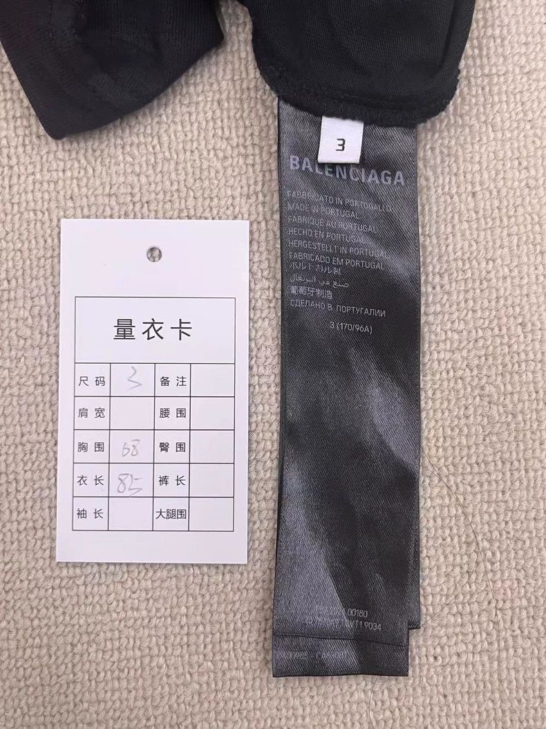 Balenciaga Balenciaga Logo Printed Short Sleeve T-Shirt Regular Fit M Size US L / EU 52-54 / 3 - 4 Thumbnail
