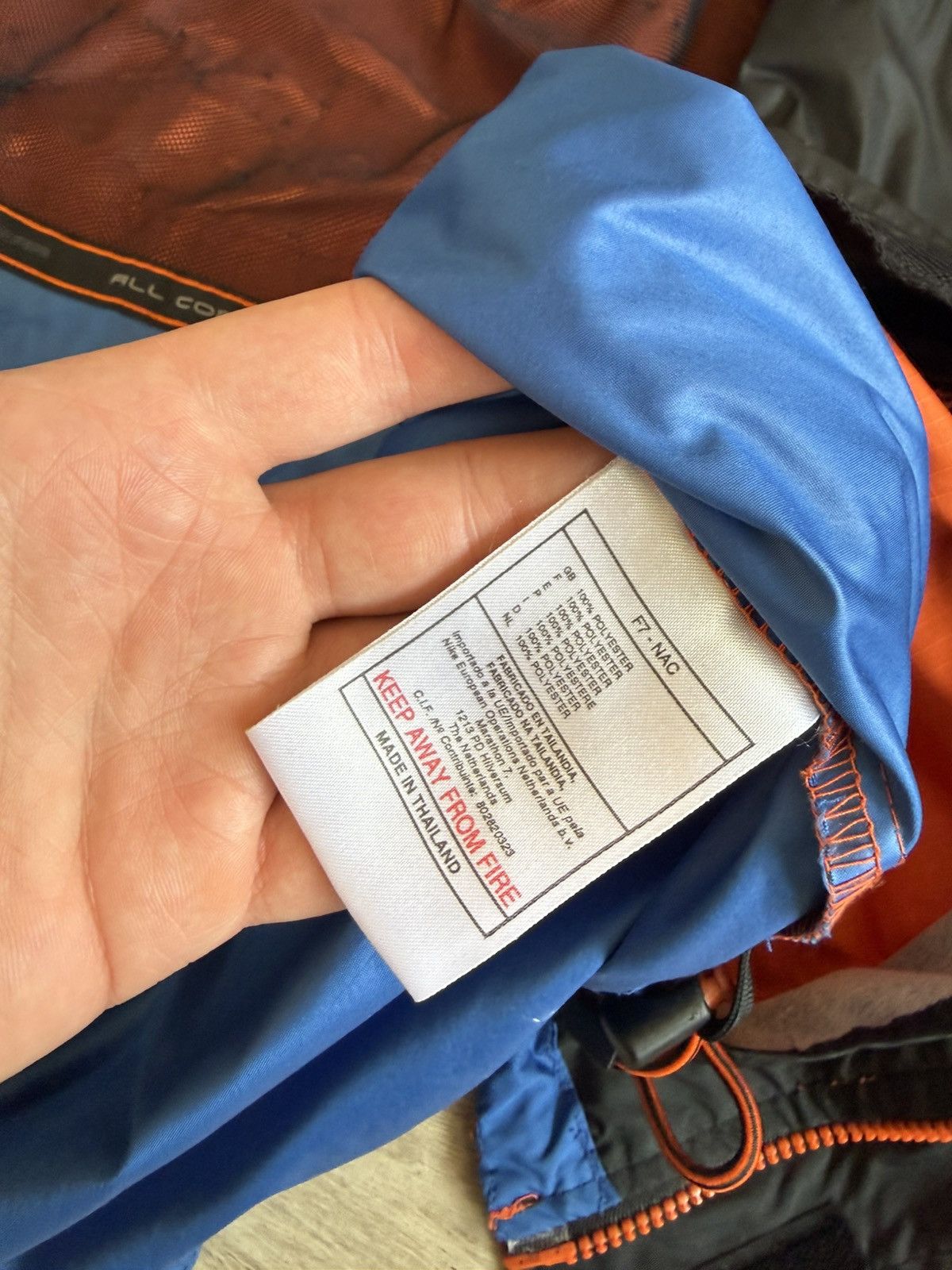 Nike ACG Nike ACG Jacket Coat Vintage 90s Mountain Orange size XL 56 Size US XL / EU 56 / 4 - 18 Thumbnail