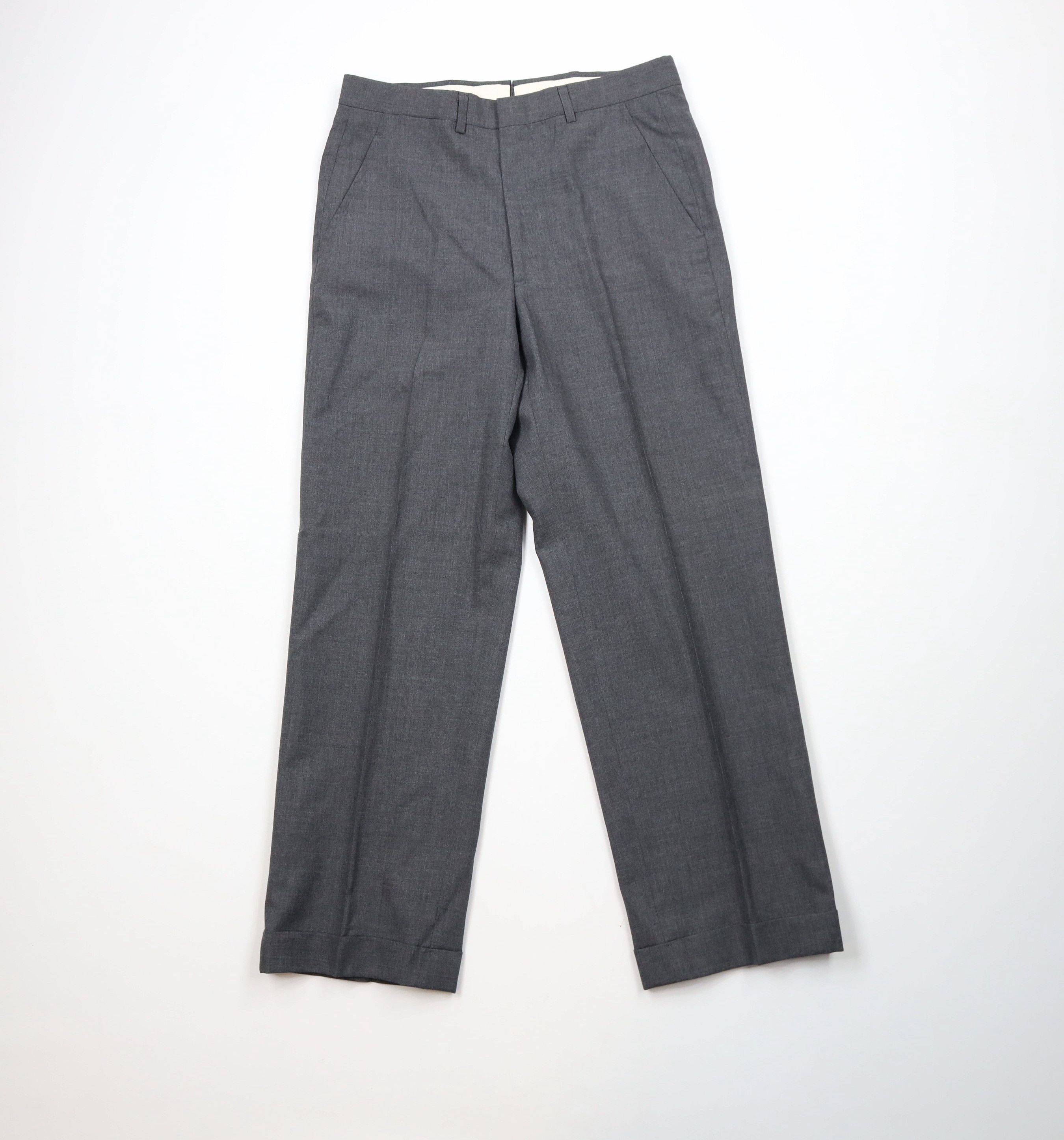 Brooks Brothers × Vintage Vintage 70s 80s Brooks Brothers Chino Pants Heather Gray USA Size US 32 / EU 48 - 1 Thumbnail
