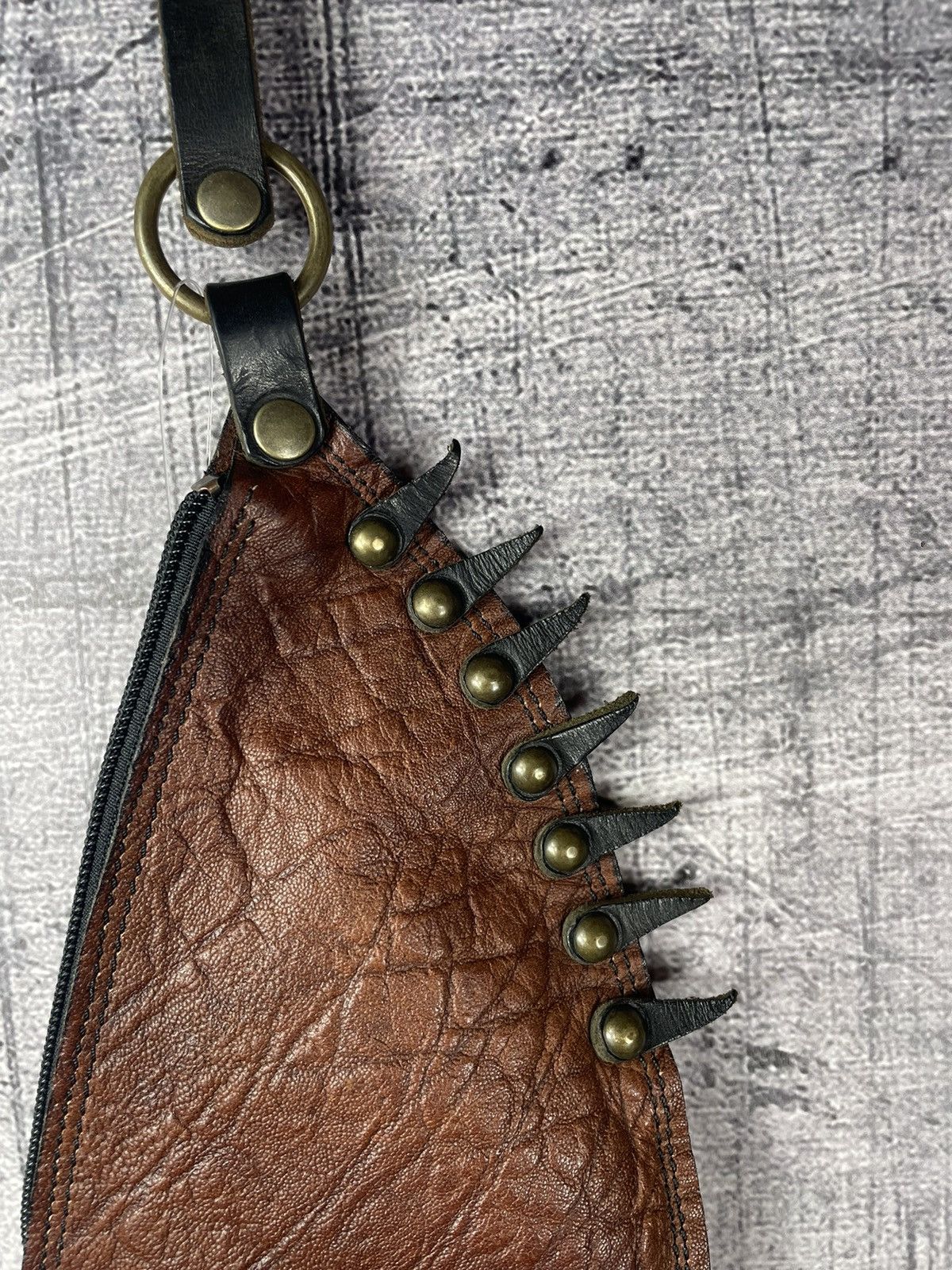 Other EggSkin Lab Hand Made Leather Avantgarde Clutch/Bag Size ONE SIZE - 3 Thumbnail