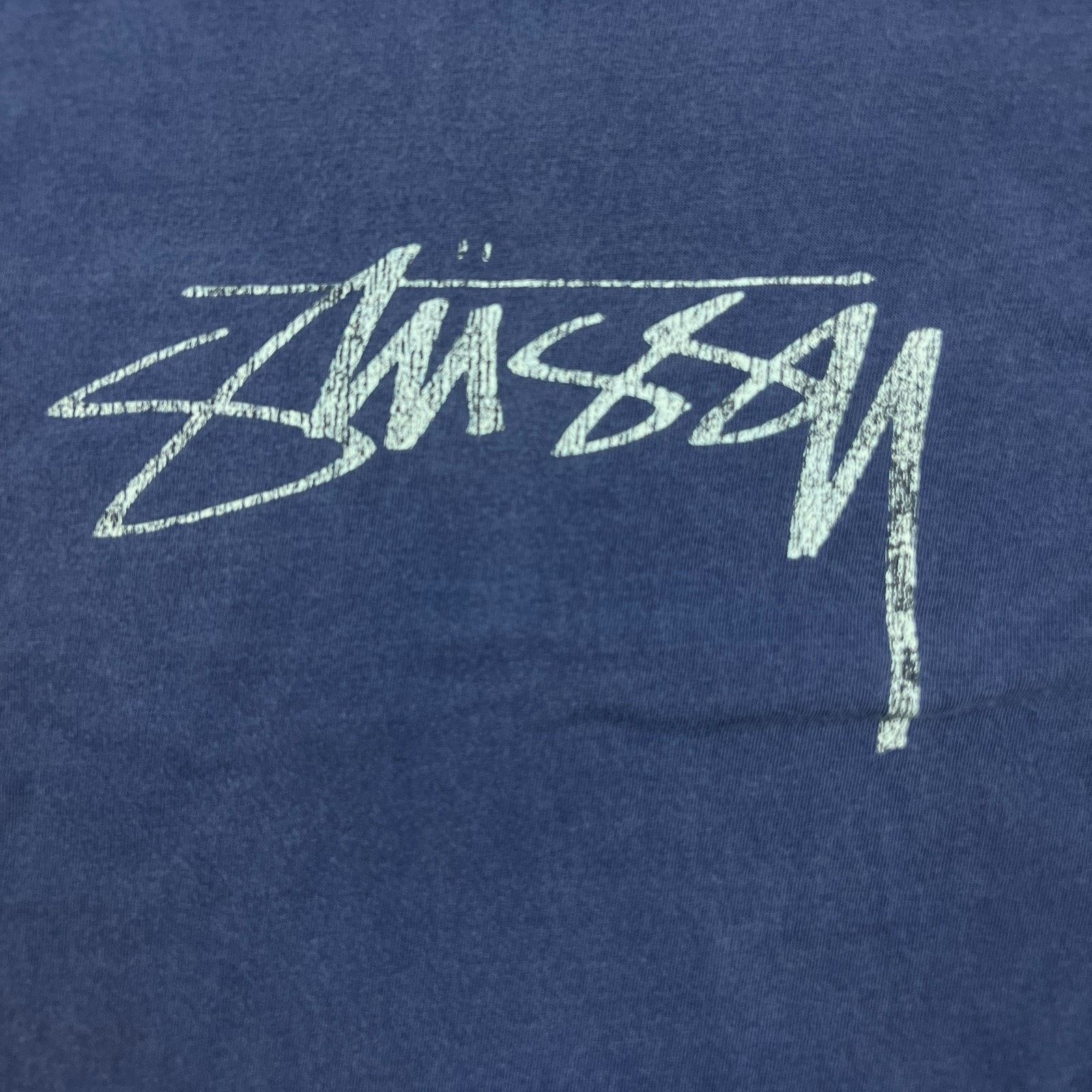 Stussy Stussy T Shirt Faded Washed Logo Spell Out Graphic Tee Size US S / EU 44-46 / 1 - 3 Thumbnail
