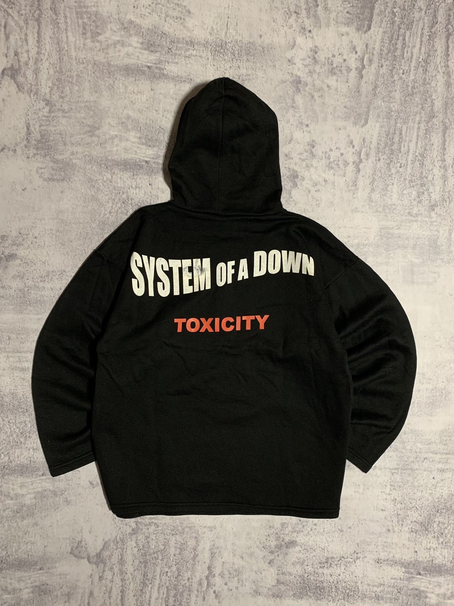 Vintage Vintage AOP SYSTEM OF A DOWN TOXICITY Hoodie Size M Size US M / EU 48-50 / 2 - 2 Thumbnail