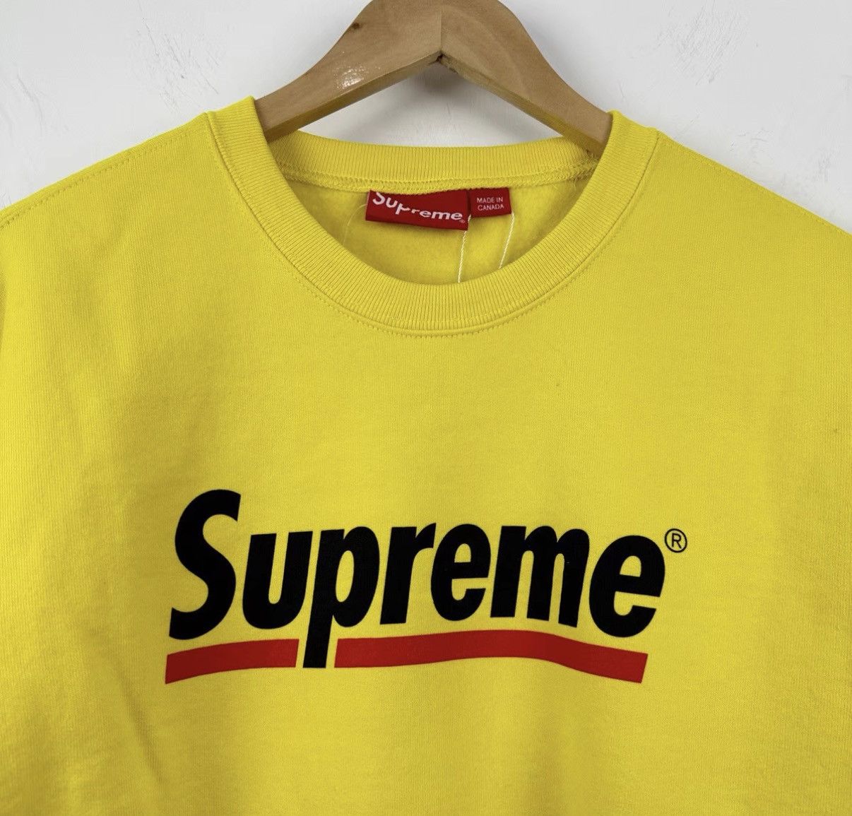 Supreme Supreme Crossed Out Logo Crew Neck Sweatshirt J42 Size US M / EU 48-50 / 2 - 3 Thumbnail