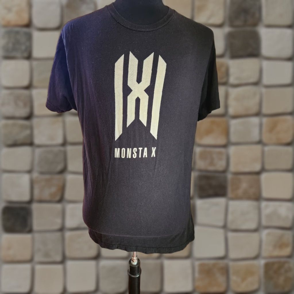 Tultex Monsta X Tultex Graphic Band Tee T-Shirt Short Sleeve K-Pop Music Size Large Size US L / EU 52-54 / 3 - 1 Thumbnail
