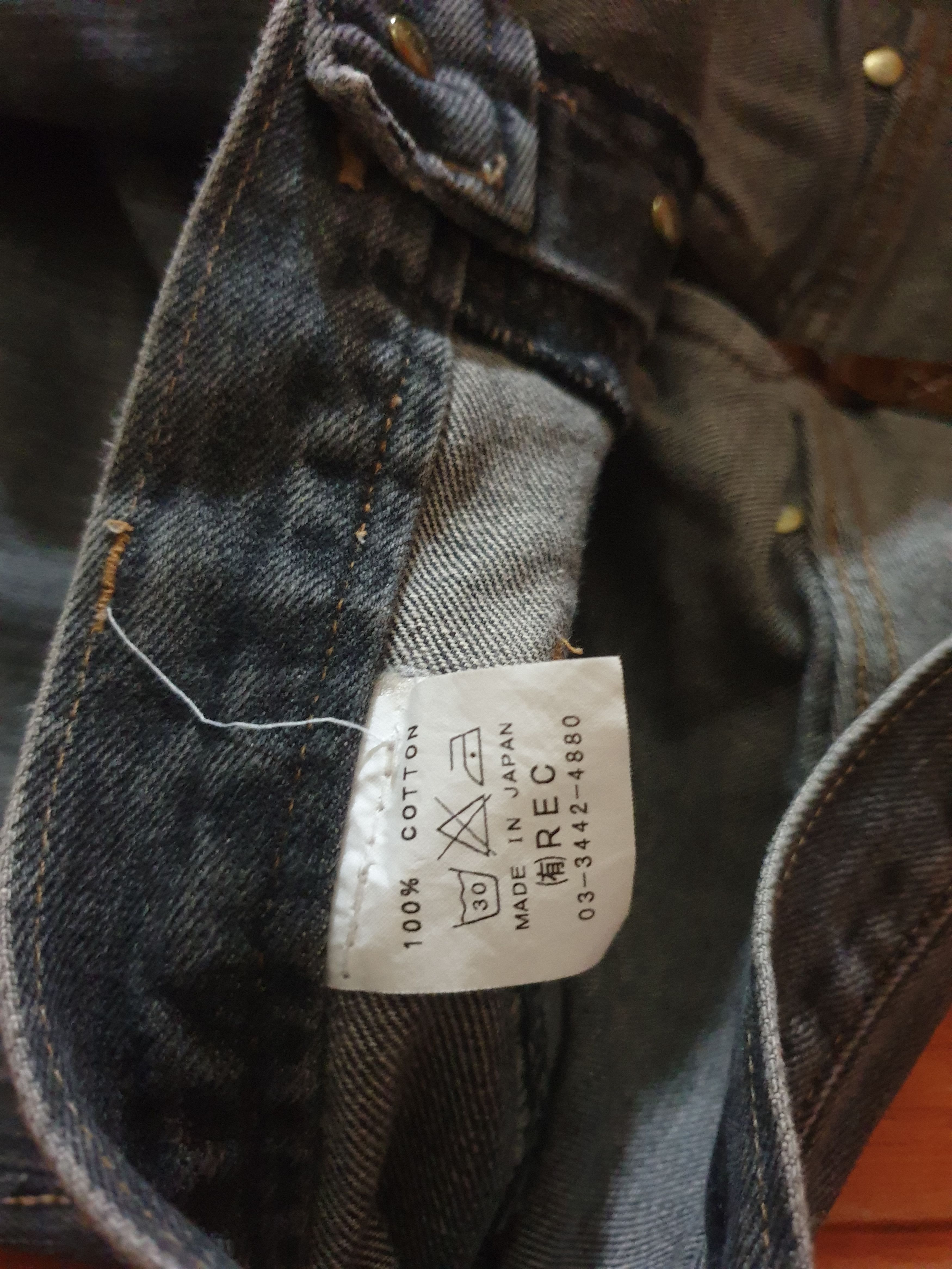 Sifury Sifury Japanese brand denim pant Size US 34 / EU 50 - 2 Thumbnail