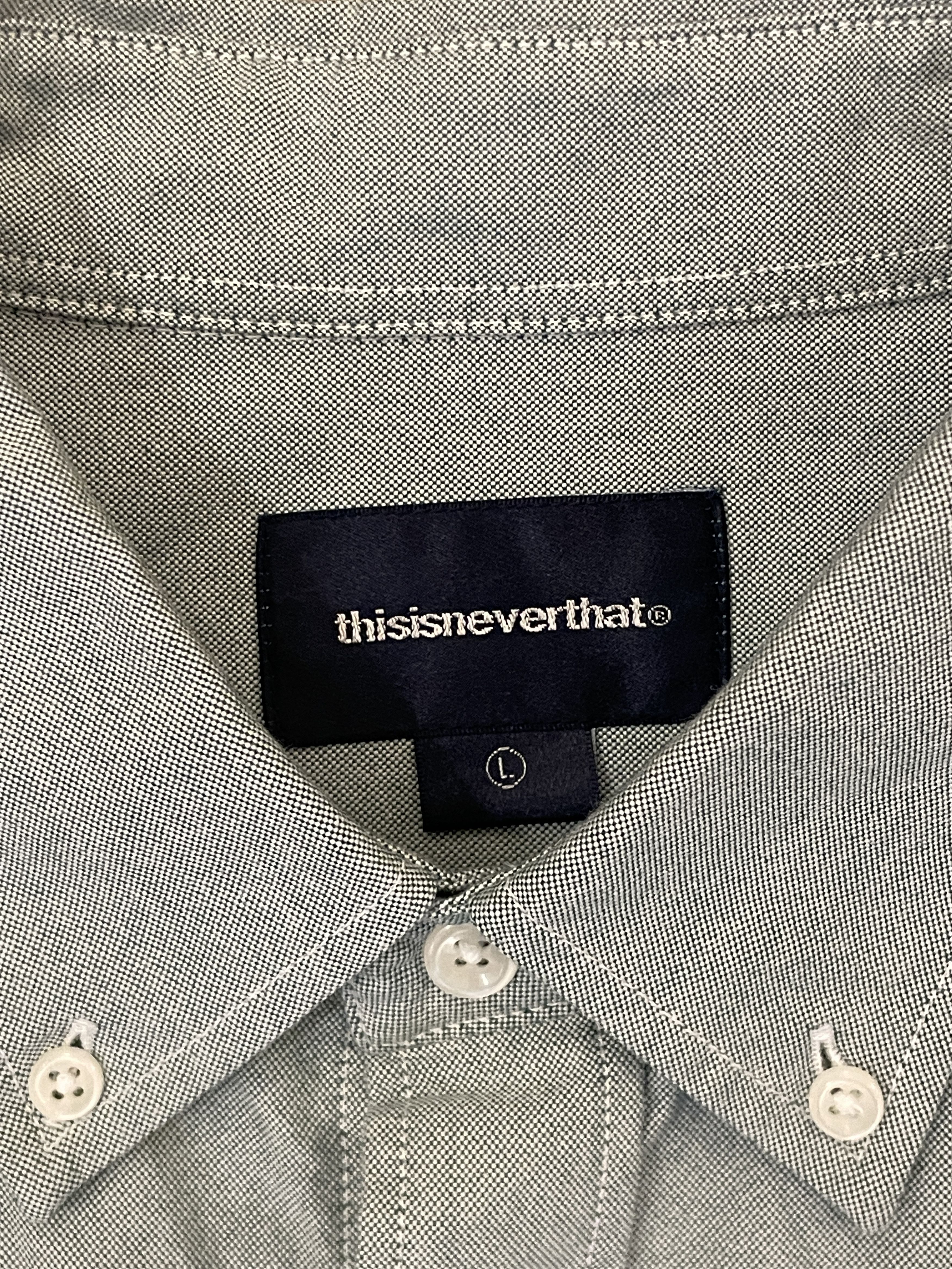 thisisneverthat Oxford Shirt Size US L / EU 52-54 / 3 - 4 Thumbnail