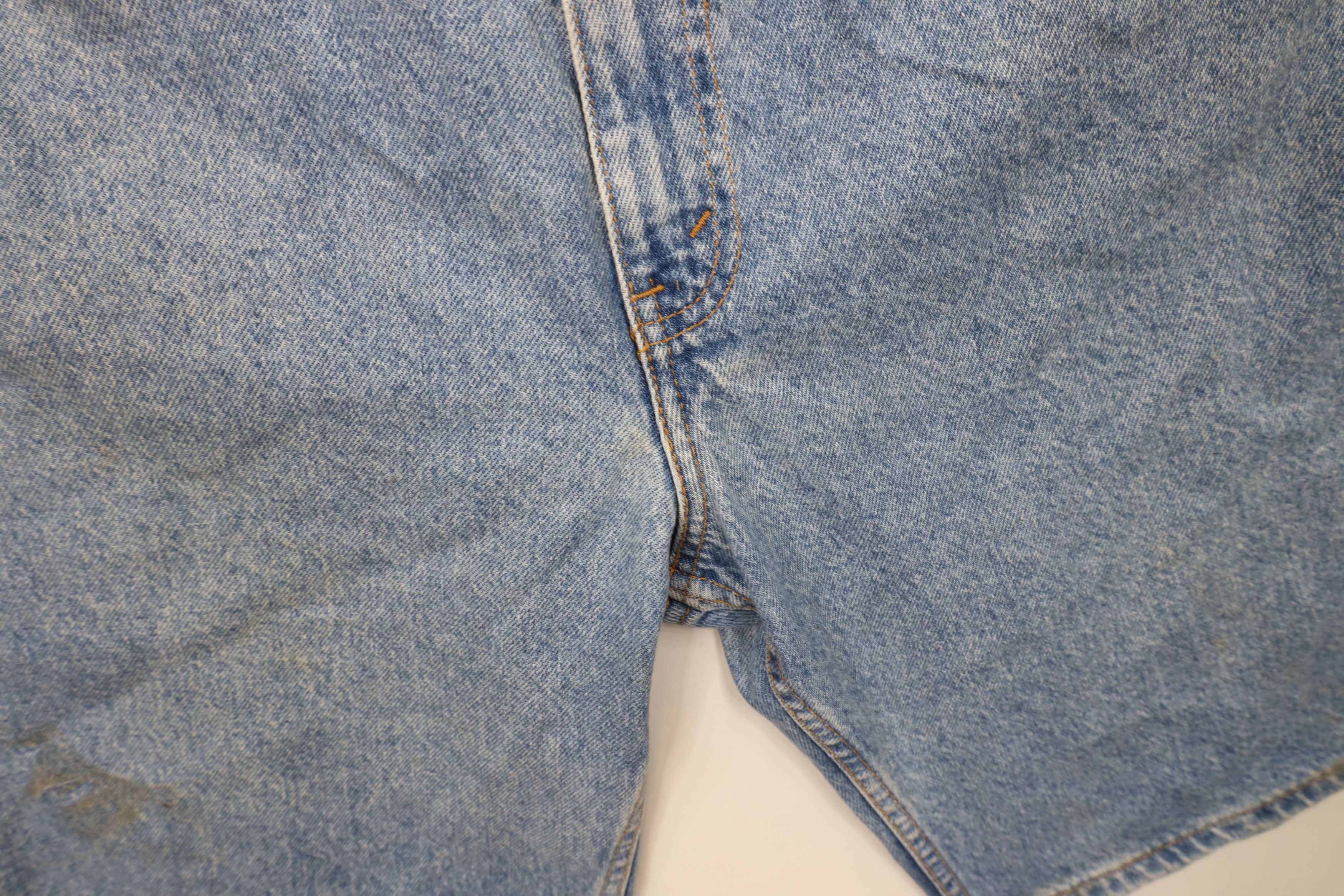 Levi's Vintage 90s Levis 550 Orange Tab Relaxed Denim Shorts USA Size US 34 / EU 50 - 7 Thumbnail