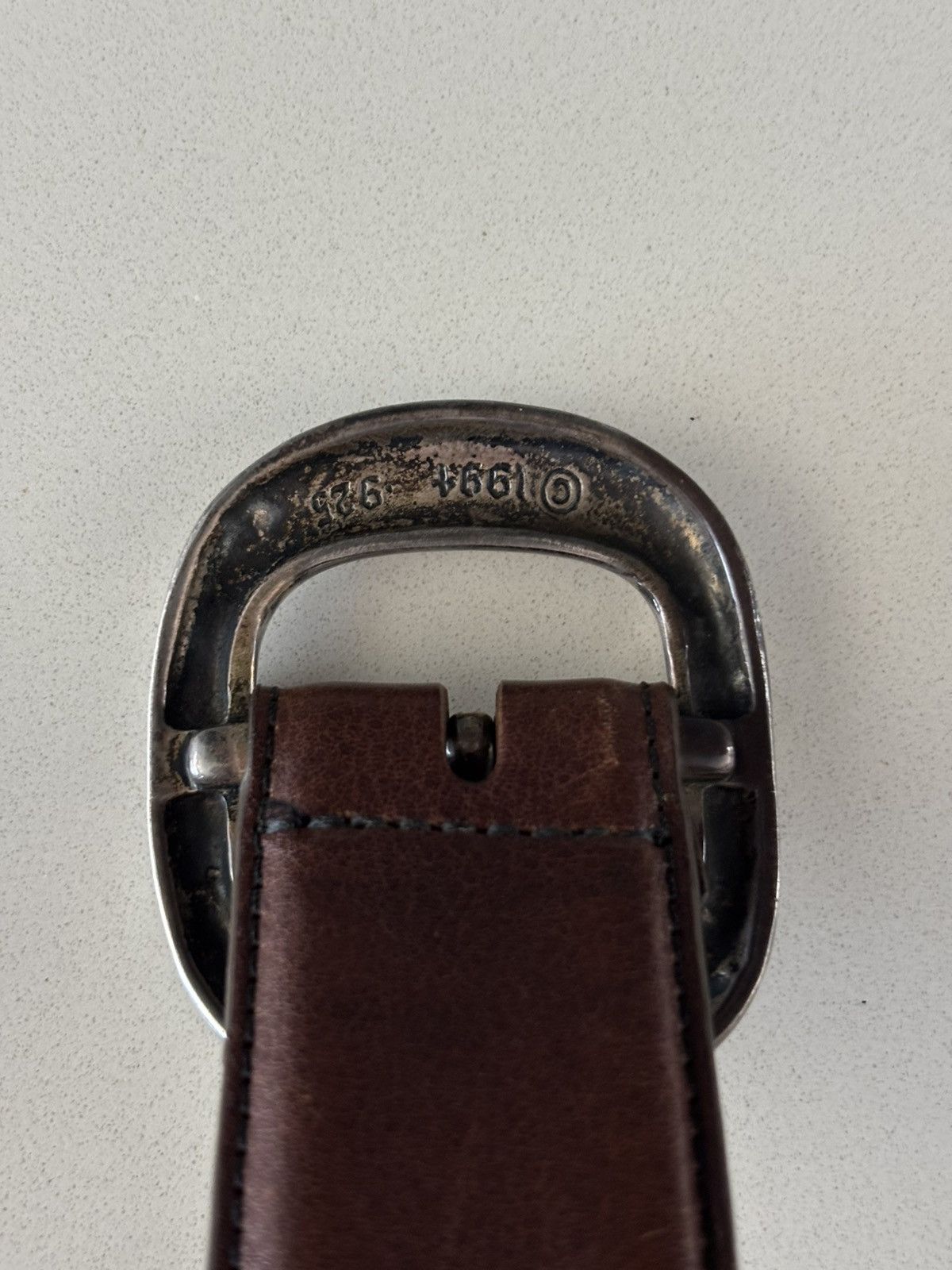Chrome Hearts Chrome Hearts Brown Gunslinger Belt Size 32 - 5 Thumbnail