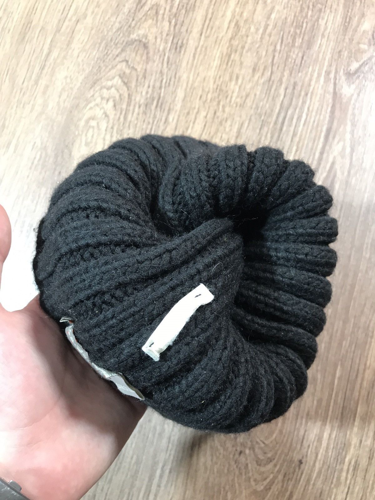 Napapijri × Vintage Vintage Napapijri Knit Hat Big Logo Size ONE SIZE - 9 Thumbnail