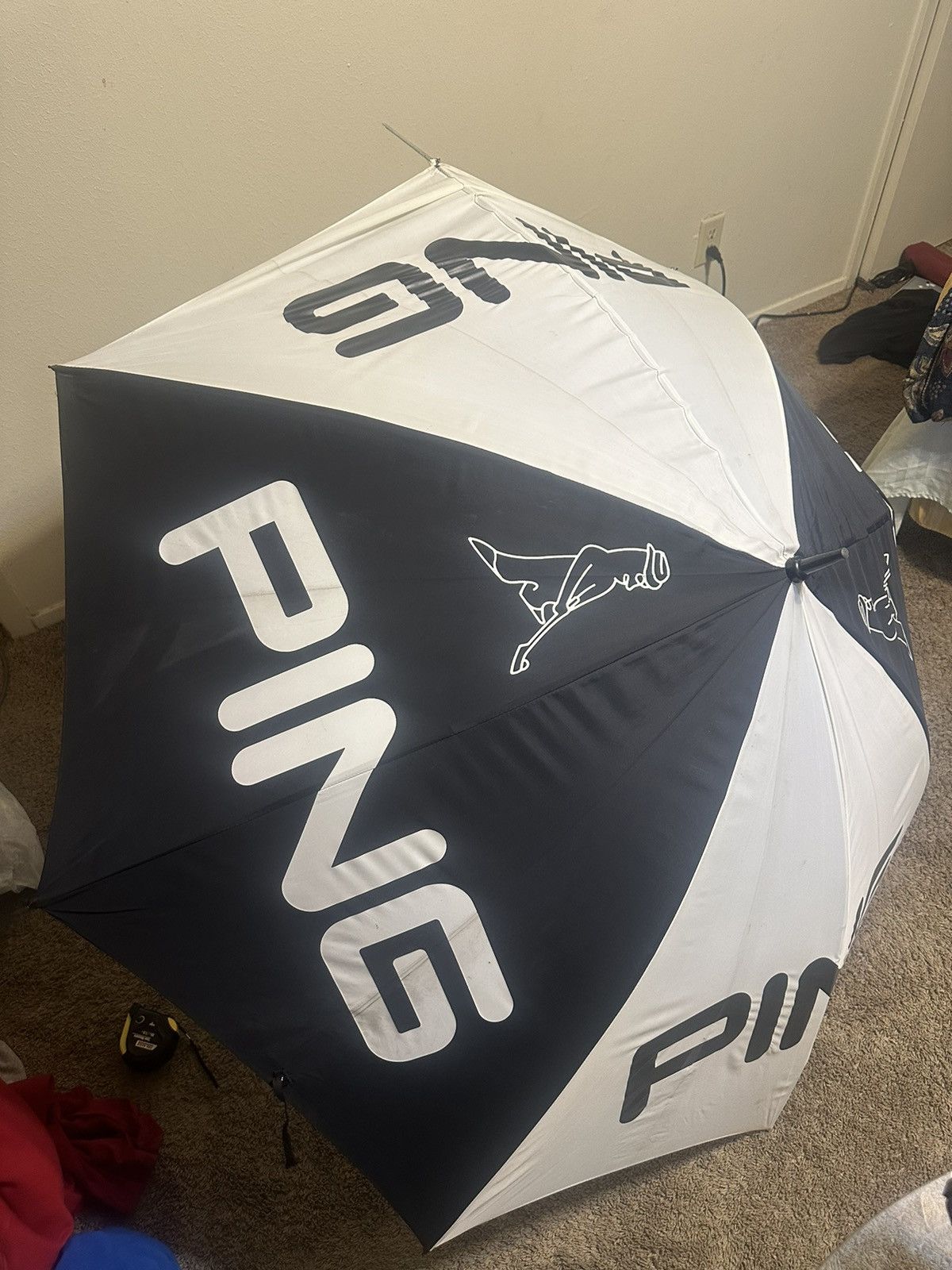 PING × Vintage Vintage Ping “gustbuster” golf umbrella 90s Size ONE SIZE - 3 Thumbnail