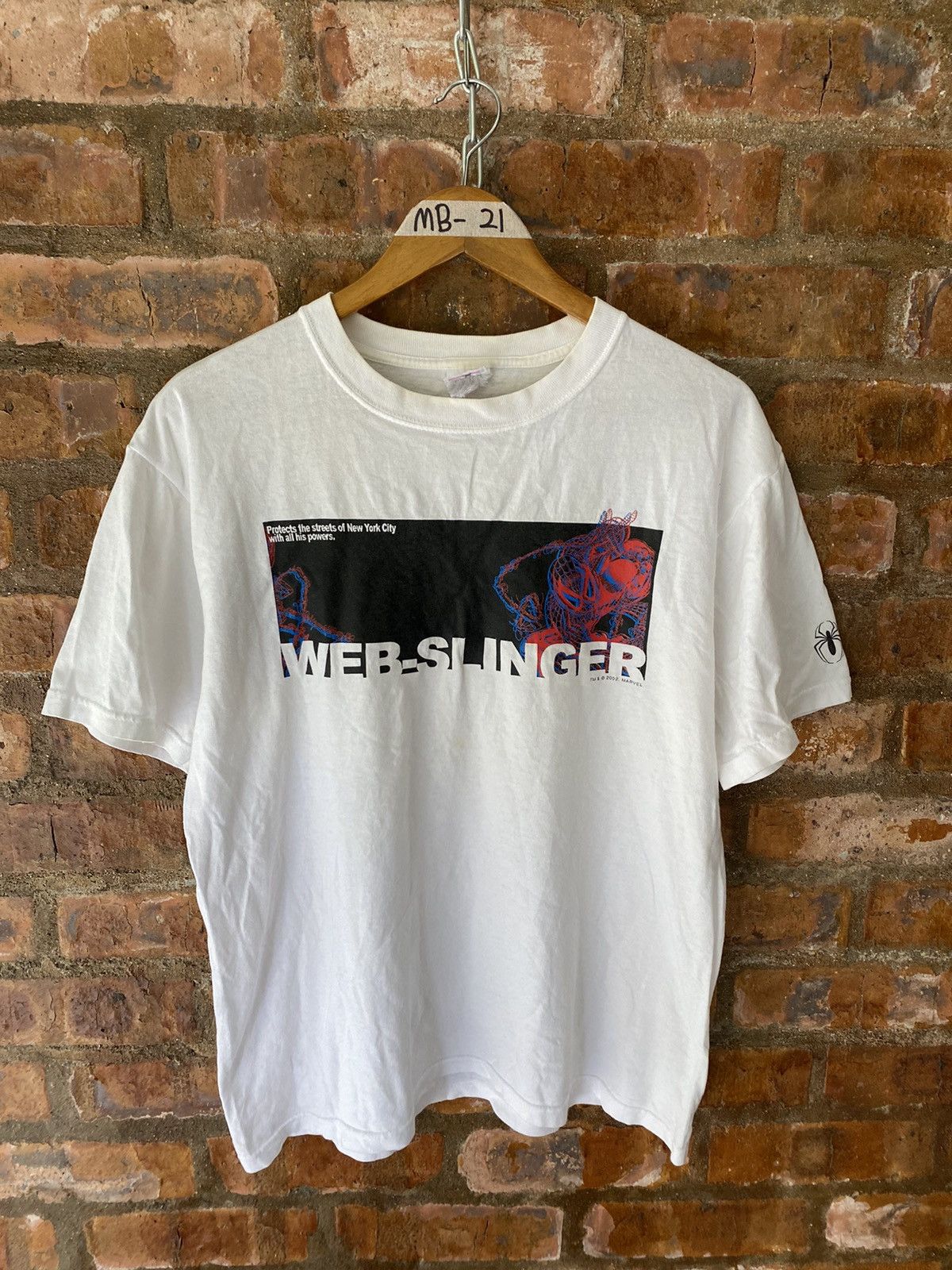 Anime 🔥Vintage 2002 Spiderman promo tee Size US M / EU 48-50 / 2 - 2 Thumbnail
