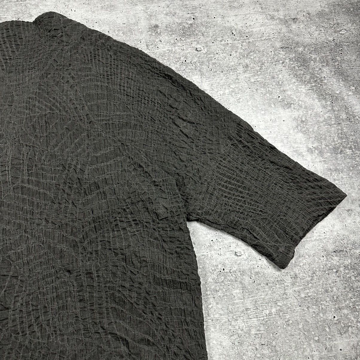 OSKA Oska Oversized Lightweight Pleats Poncho Cape Coat Jacket Size ONE SIZE - 13 Thumbnail