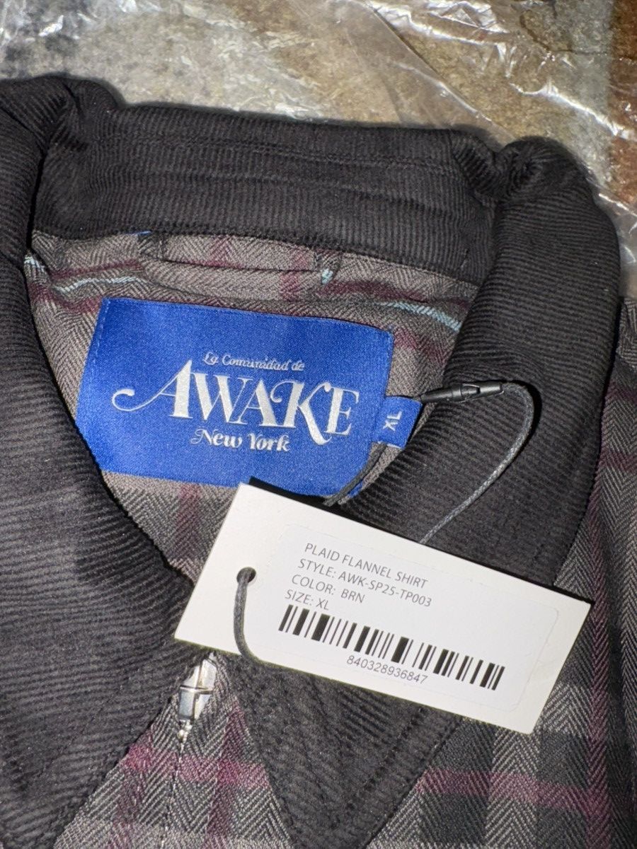 Awake NY AWAKE NY Plaid Flannel Long Sleeve Shirt Size US XL / EU 56 / 4 - 6 Thumbnail