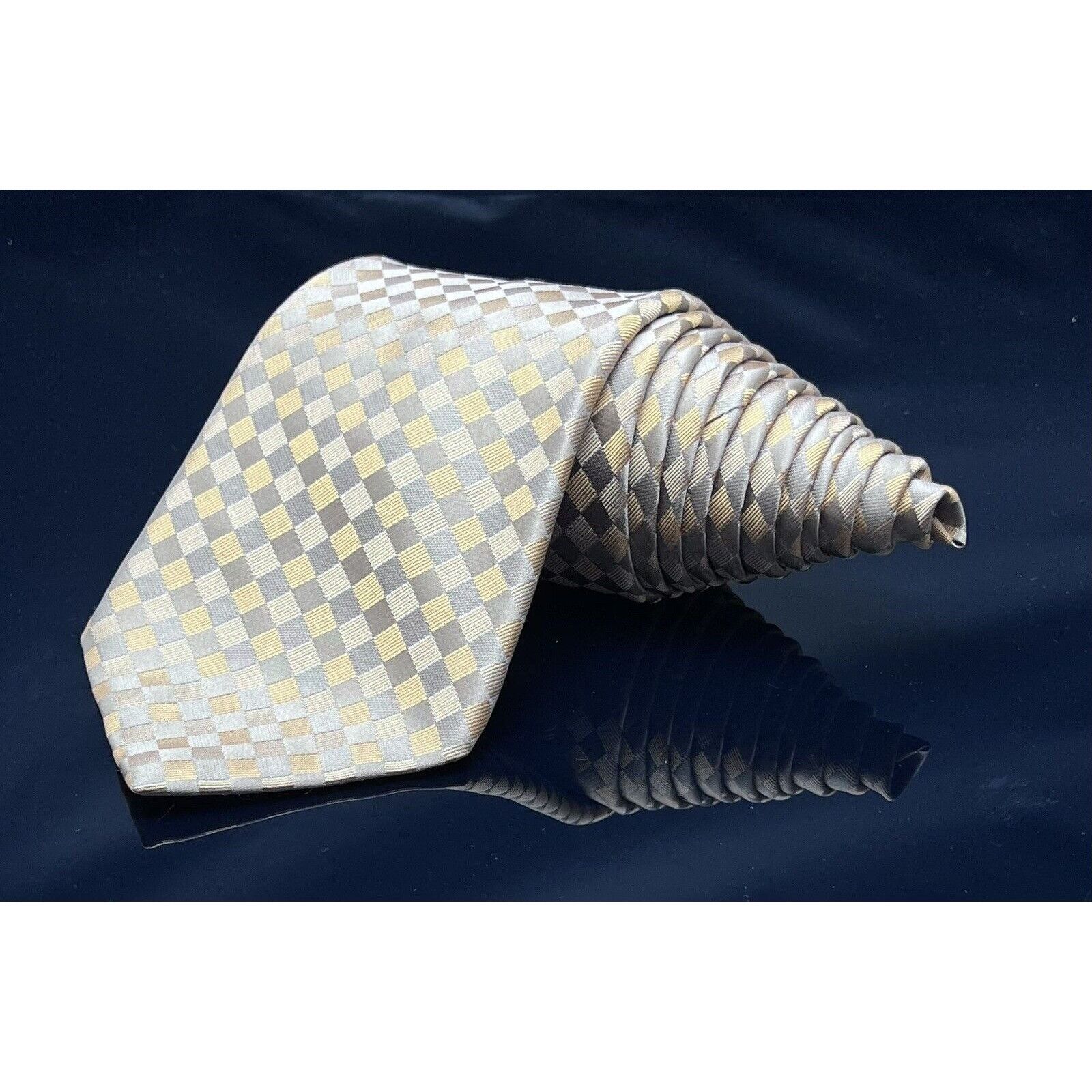 Calvin Klein Calvin Klein Men's Silk Blend Tie ~ Plaids & Checks ~ NEW M Size ONE SIZE - 1 Thumbnail