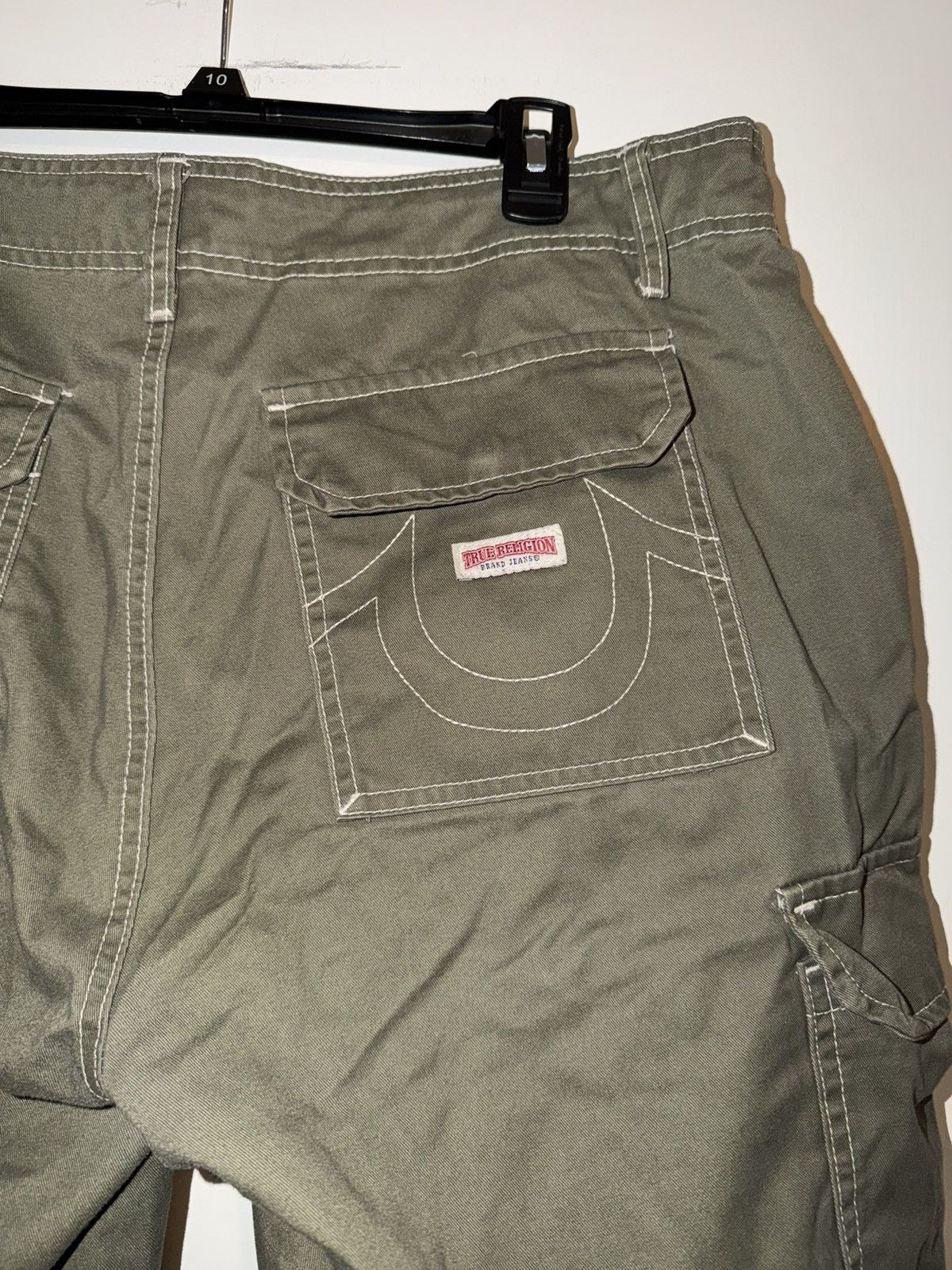 True Religion True Religion Olive Green Military Cargo Pants Size 36X30 Size US 36 / EU 52 - 11 Thumbnail