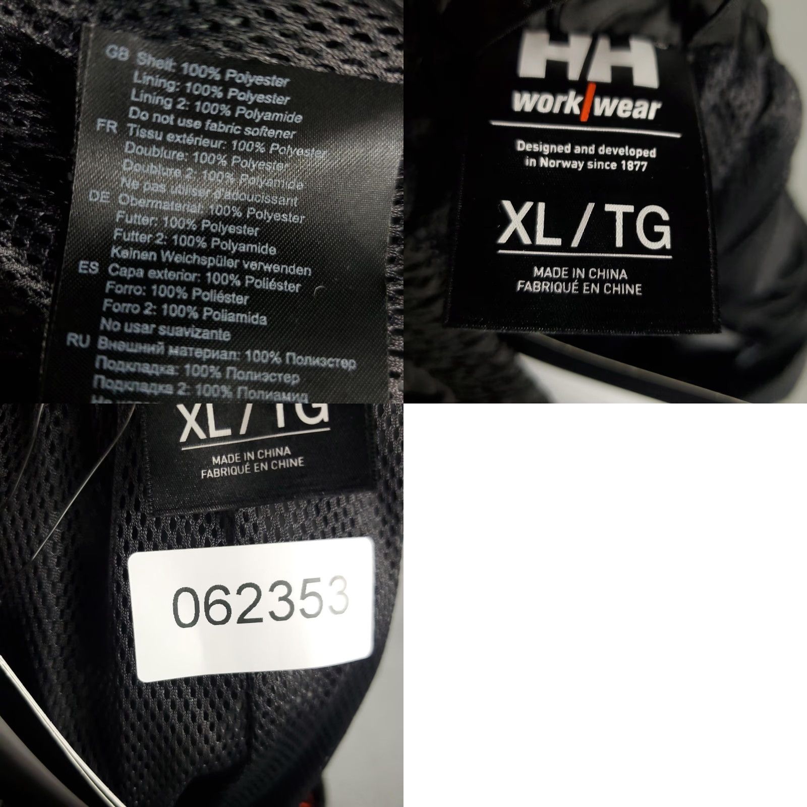 Helly Hansen Helly Hansen Workwear Pants Mens XL Black Helly Tech Protection Waterproof New Size US 36 / EU 52 - 8 Thumbnail