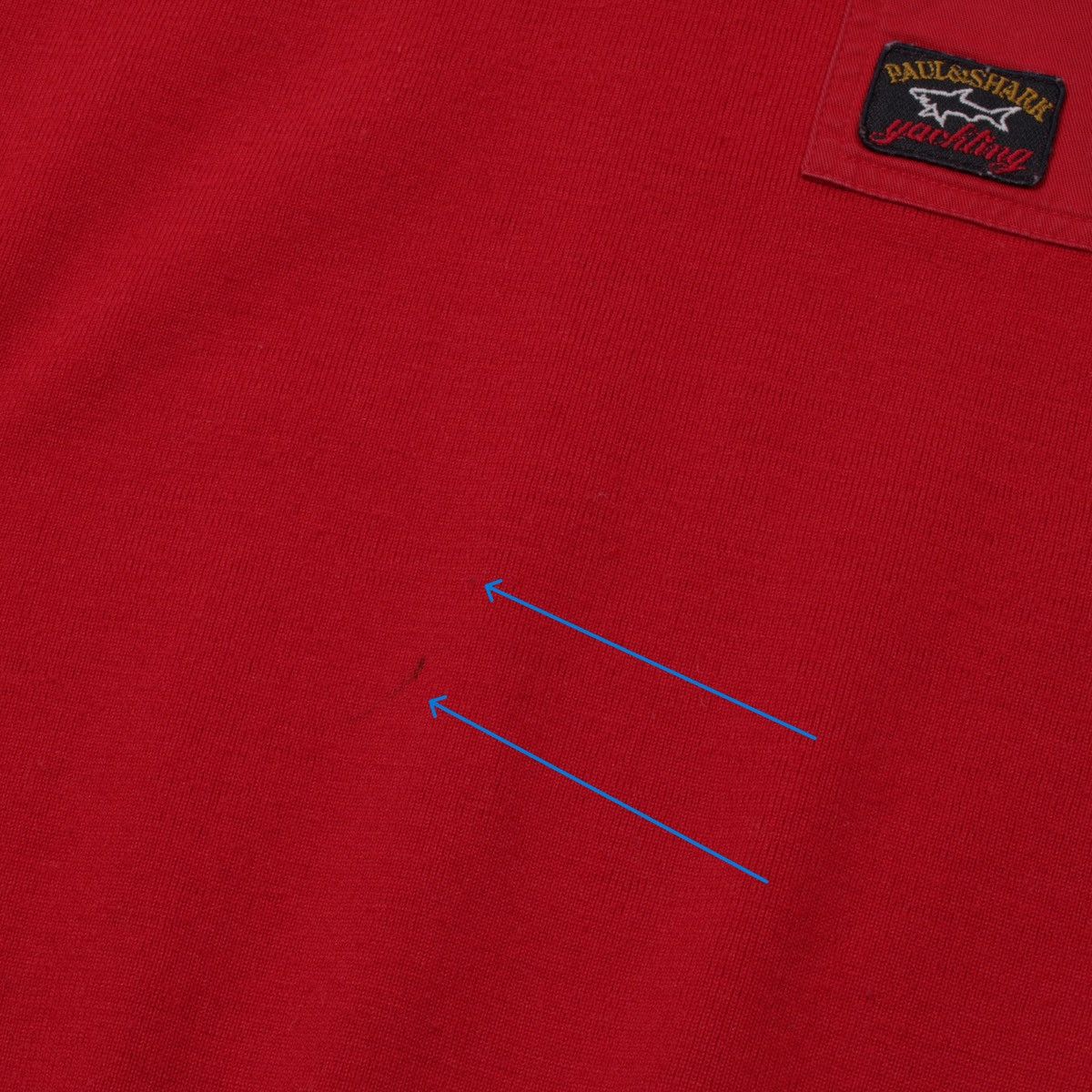Designer × Paul & Shark × Vintage PAUL SHARK Yachting Vintage Wool Pockets Sweater Italy Size US M / EU 48-50 / 2 - 13 Thumbnail