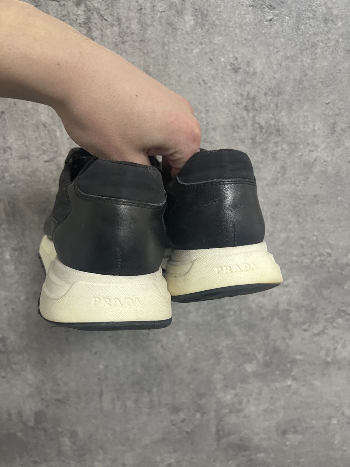 Prada Prada Milano Low Top Sneakers Nylon Size US 7.5 / EU 40-41 - 6 Thumbnail