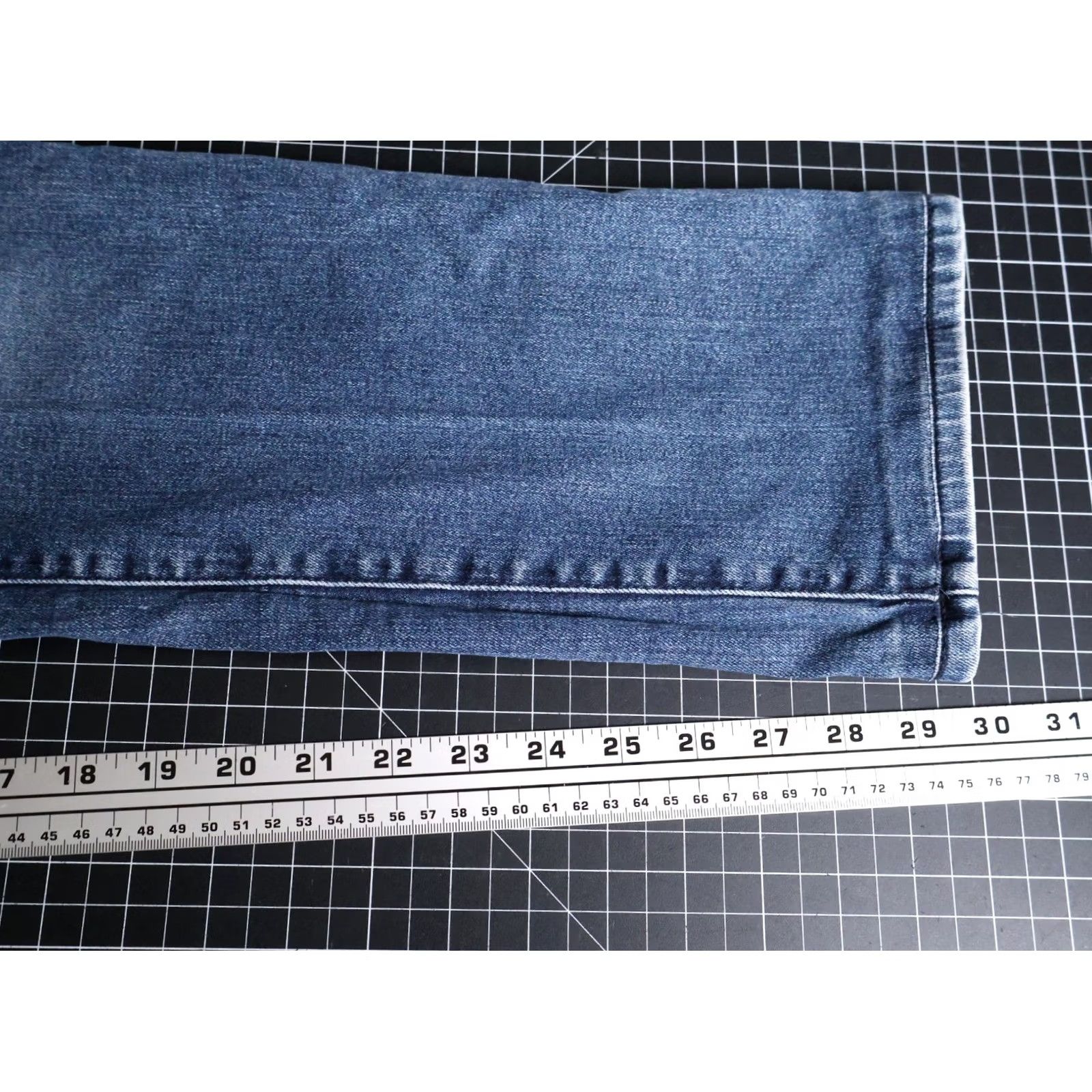 Vintage AG Adriano Goldschmied Everett Jeans Men's 30 Slim Straight Blue (31R Tag) Size US 30 / EU 46 - 6 Thumbnail