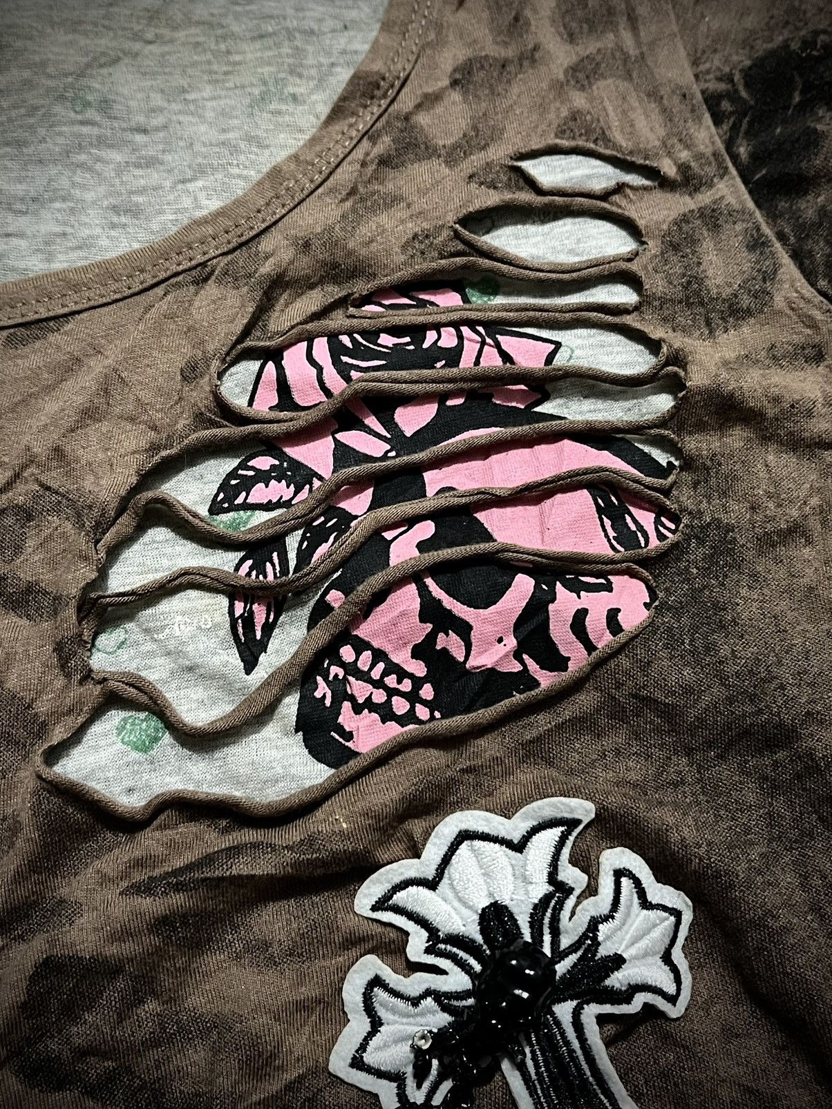 Japanese Brand Crazy Fur Japanese Distressed Gothic t-shirt If Six Was nine Size US M / EU 48-50 / 2 - 3 Thumbnail