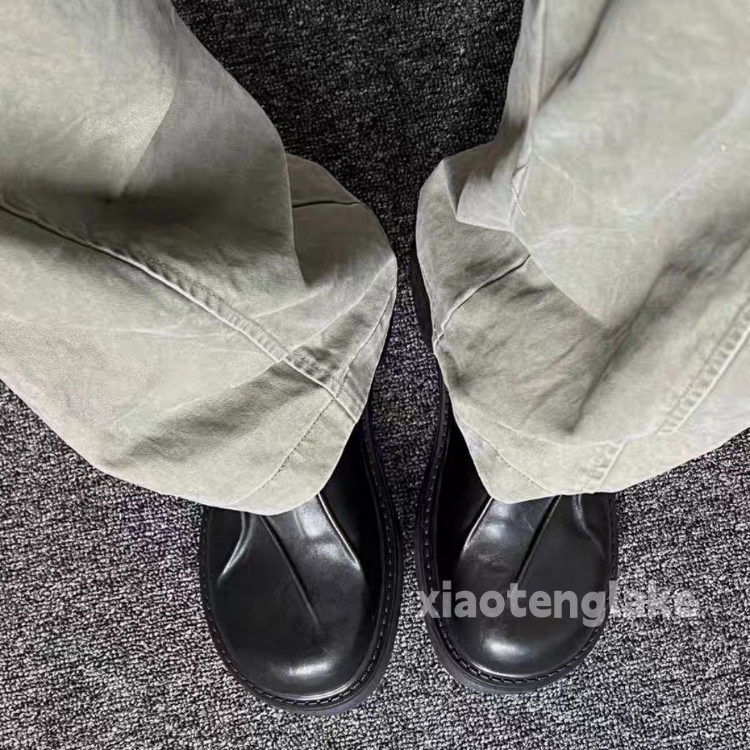Vintage Utility punk yuppie grunge derby big head shoes Size US 8 / EU 41 - 3 Thumbnail
