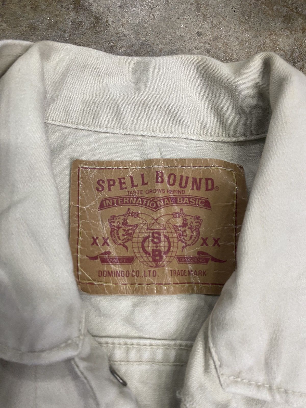 Japanese Brand × Spellbound Vintage Spellbound Denim jacket Size US S / EU 44-46 / 1 - 2 Thumbnail