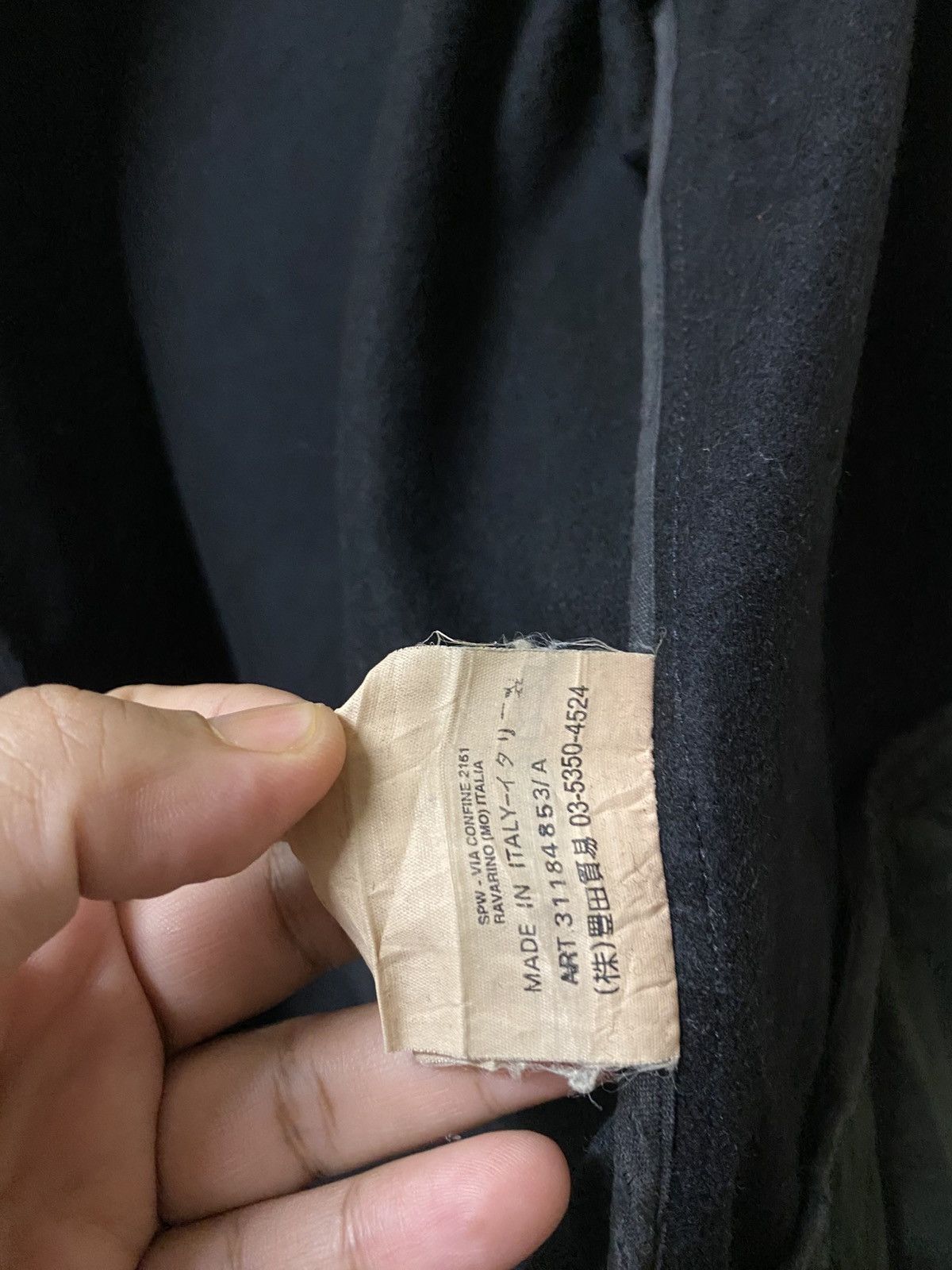 Massimo Osti Vintage 80s CP Company wool hoodie jacket Italy made size 50 Size US M / EU 48-50 / 2 - 11 Thumbnail
