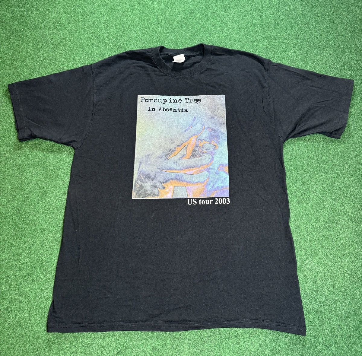 Fruit Of The Loom × Vintage Vintage Y2K Porcupine Tree In Absentia 2002 Band T Shirt Size US XL / EU 56 / 4 - 1 Thumbnail