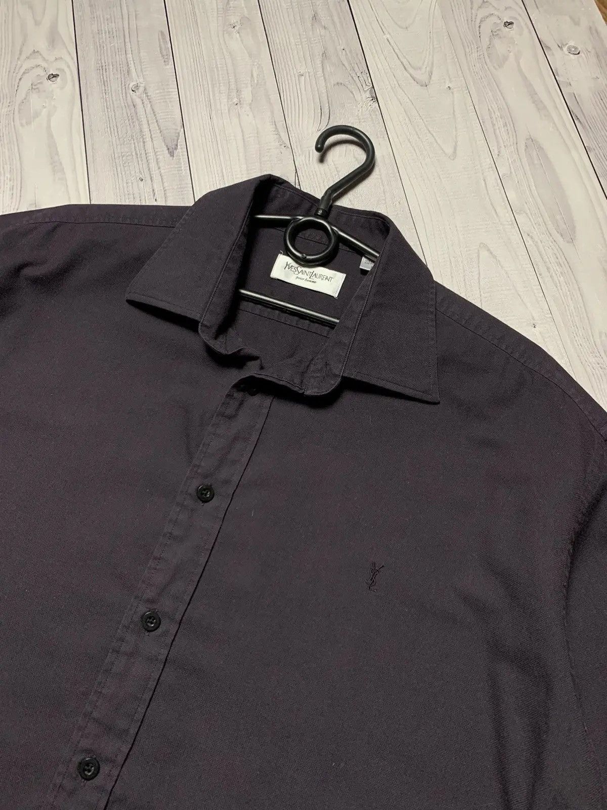 Vintage × Yves Saint Laurent Vintage Yves Saint Laurent shirt YSL logo size L Size US L / EU 52-54 / 3 - 4 Thumbnail