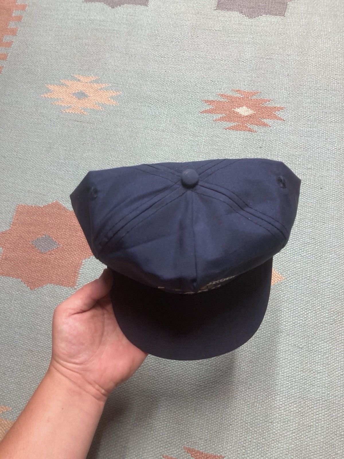 Vintage Vintage Strapback hat Sunnybrock Farm horse animal navy blue Size ONE SIZE - 3 Thumbnail