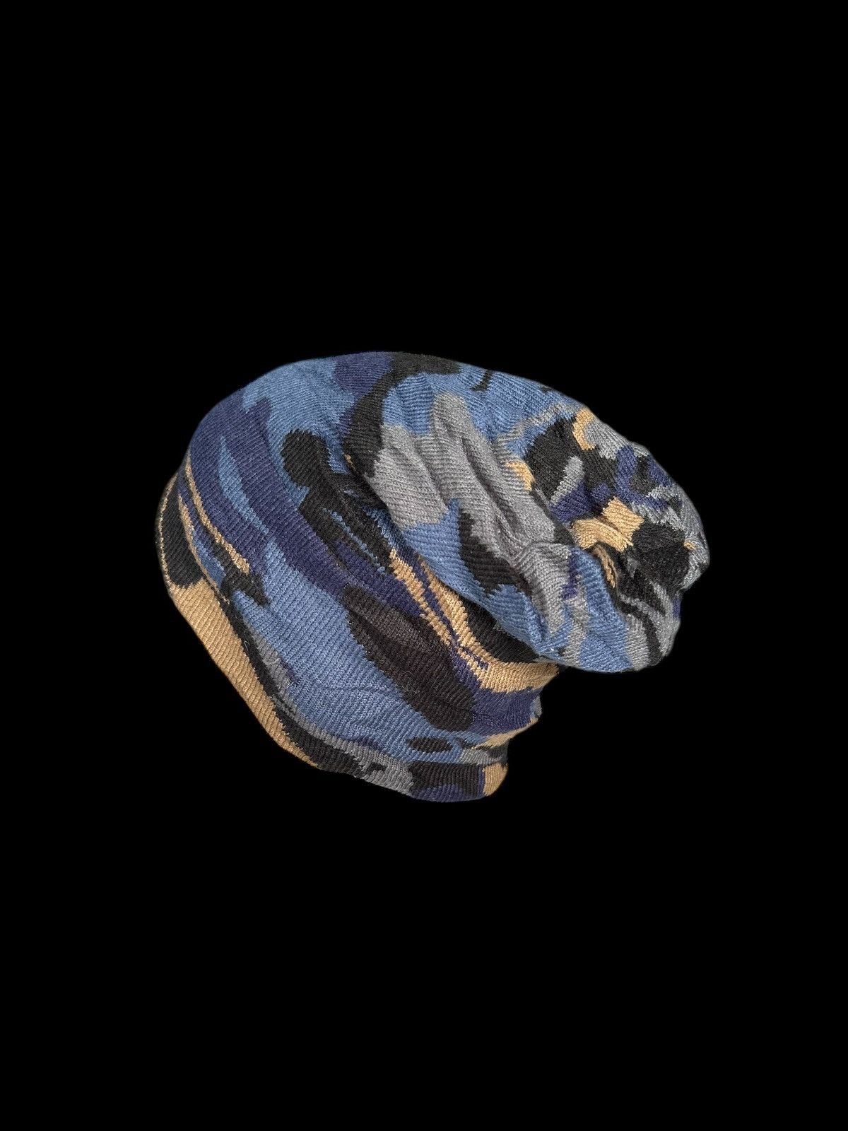 Japanese Brand × Kapital × Vintage Monki Camoo Rare Beanie Hats ☠️☠️ Size ONE SIZE - 5 Thumbnail