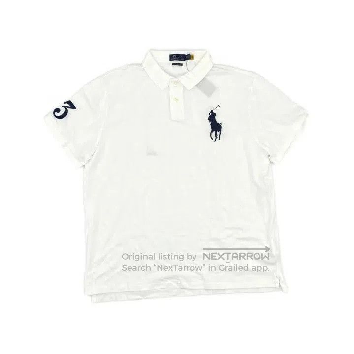 Polo Ralph Lauren Polo Ralph Lauren Classic Logo Embroidered Short Sleeve Pol Size US XXL / EU 58 / 5 - 2 Thumbnail