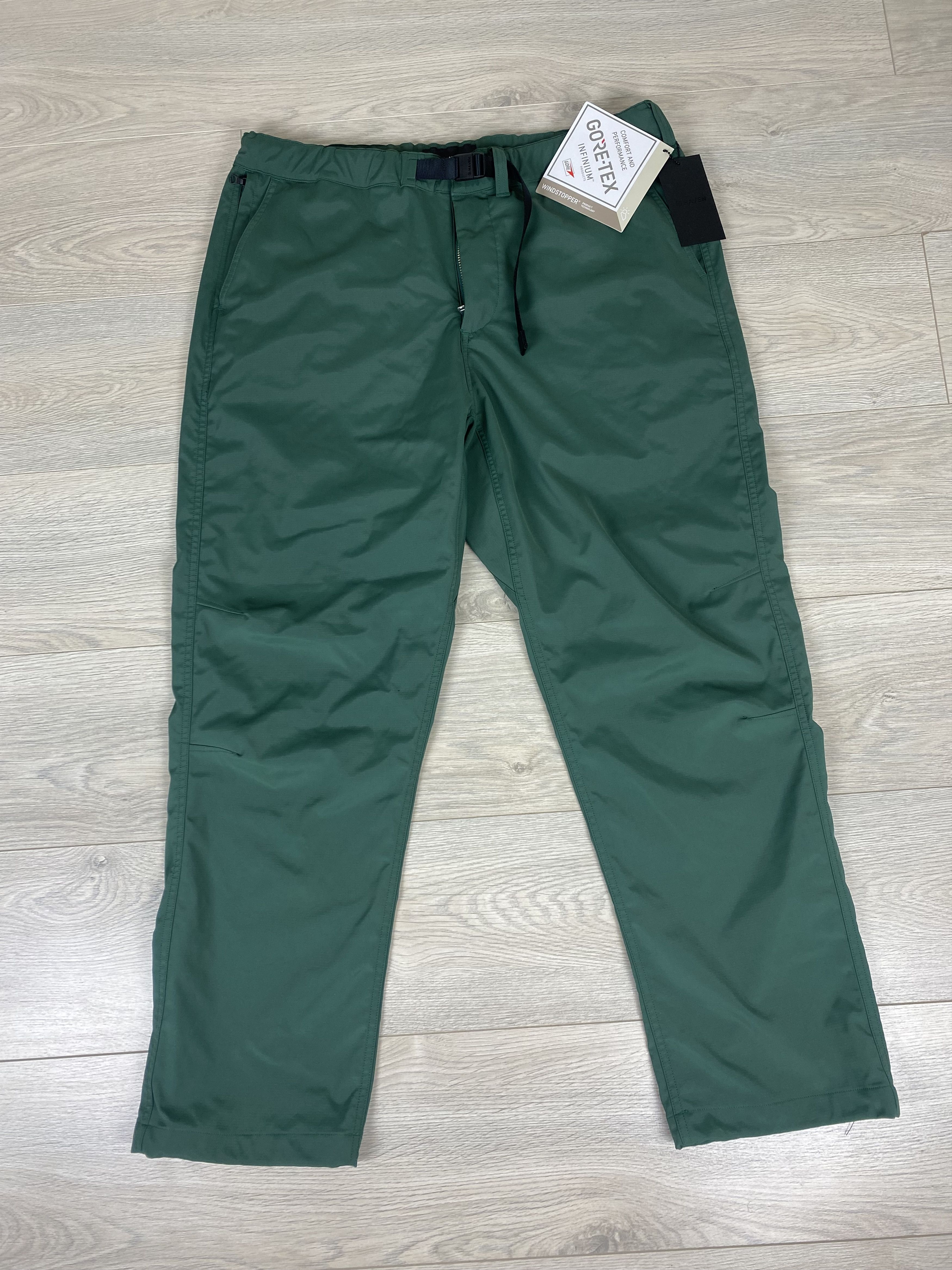 image of Goretex x Haven Gore-Tex Windstopper Pants in Green, Men's (Size 36)