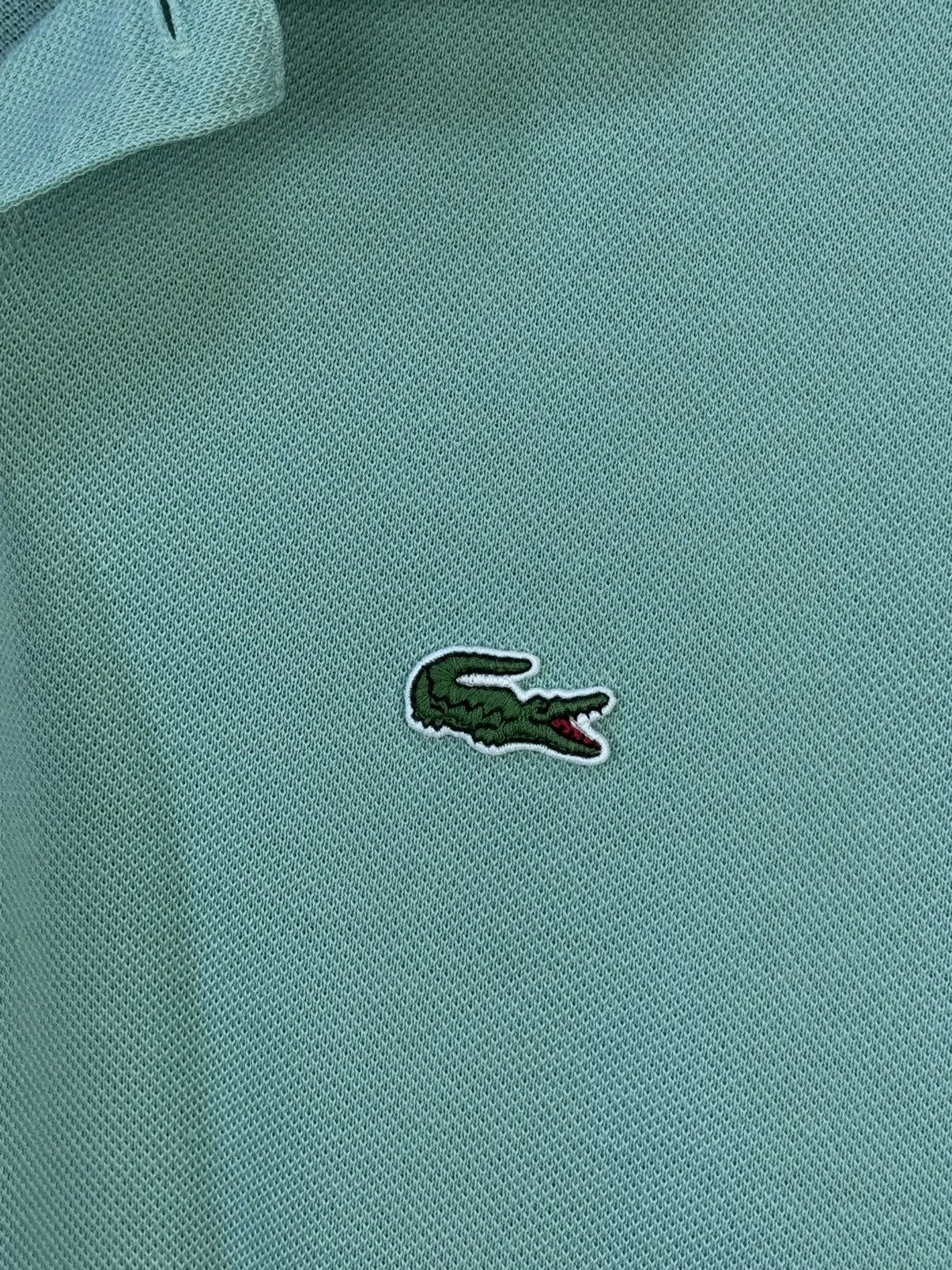 Lacoste LACOSTE Mint Color Short Sleeve Polo Shirt Size US XL / EU 56 / 4 - 5 Thumbnail