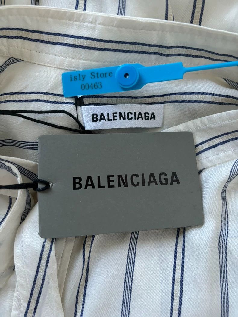 Balenciaga Balenciaga size 34 Back logo shirt Size US M / EU 48-50 / 2 - 4 Thumbnail
