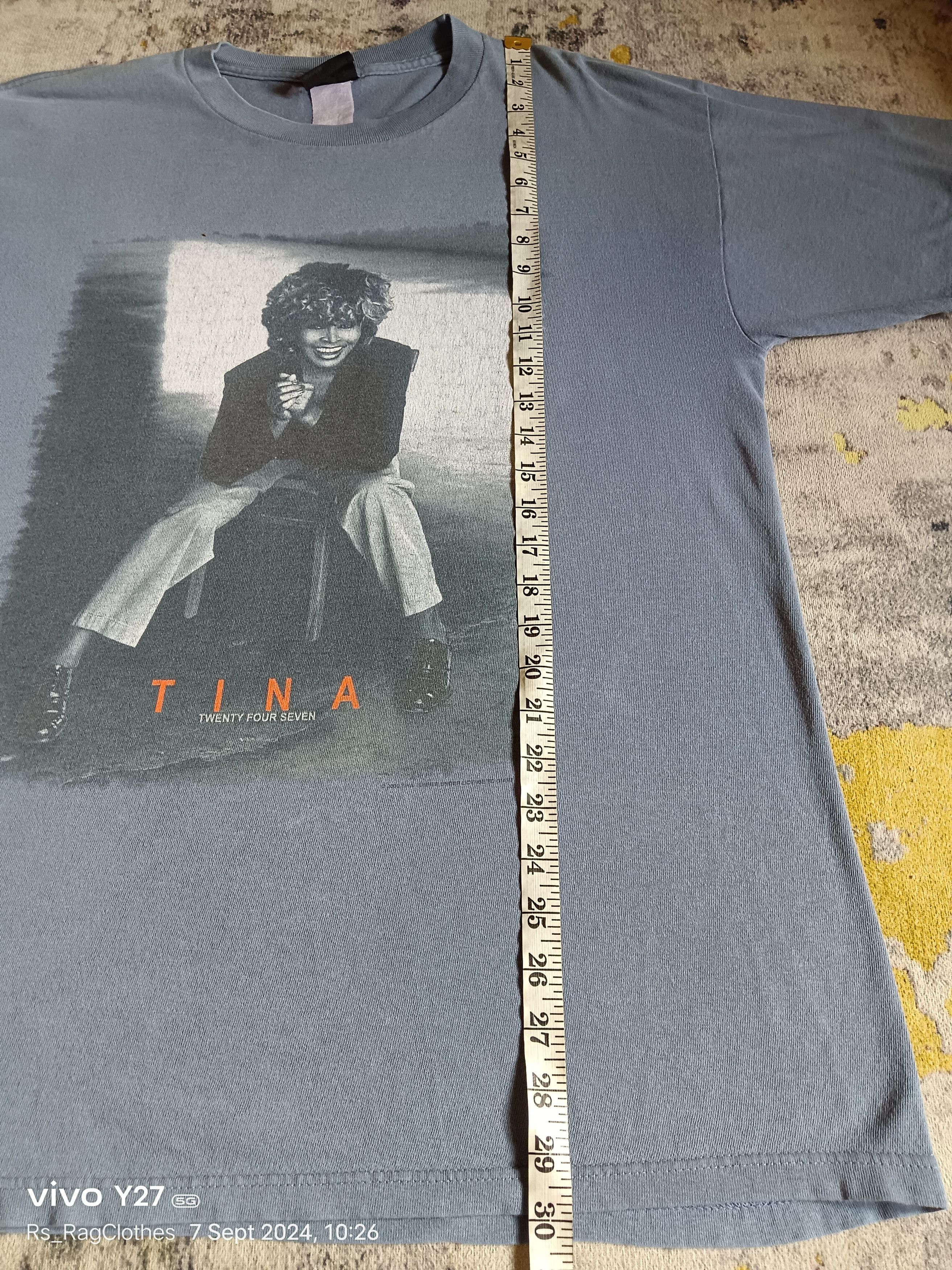 Band Tees × Giant Tees × Vintage VINTAGE TINA TUNER TEE Size US L / EU 52-54 / 3 - 8 Thumbnail