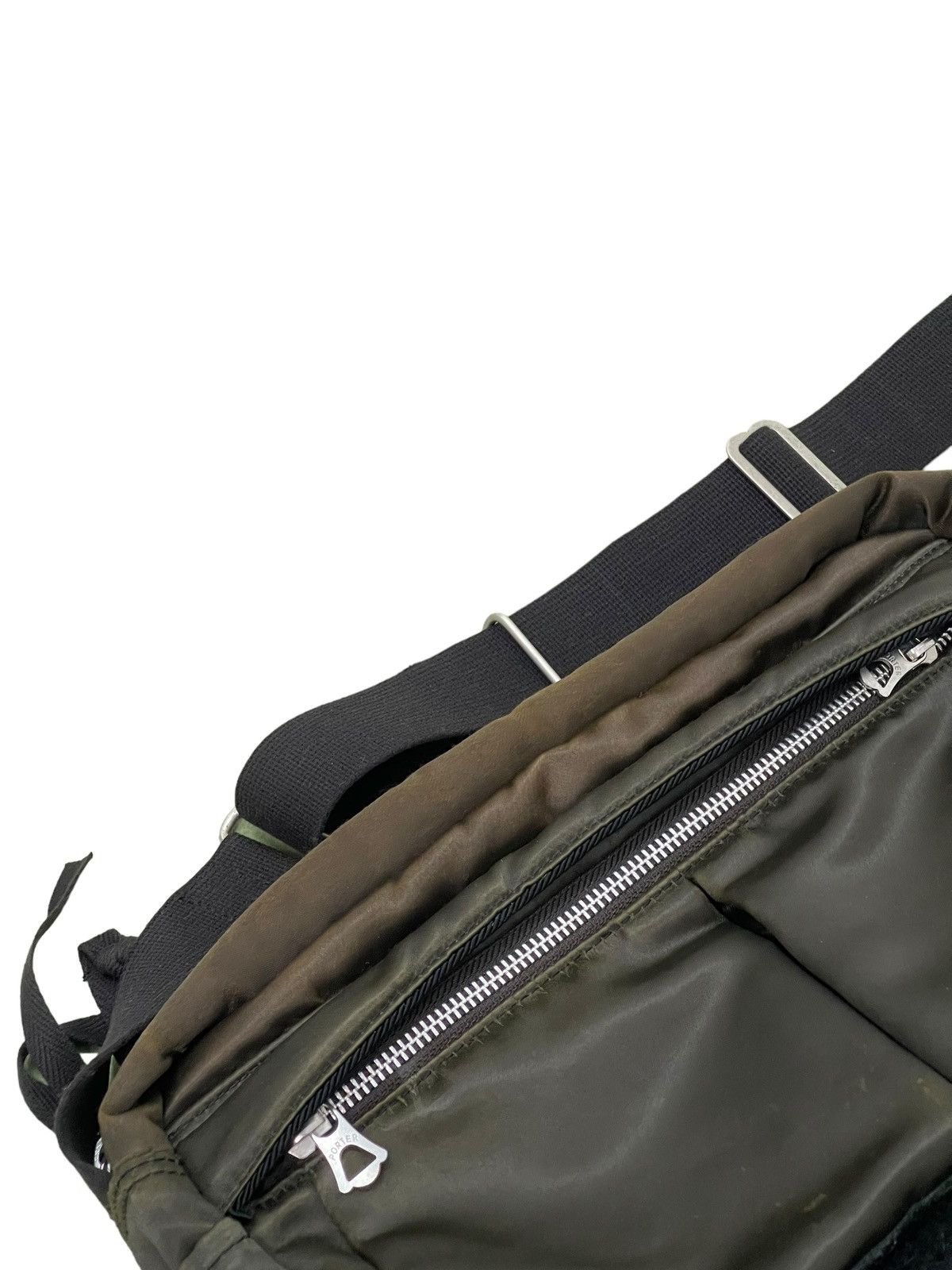 Porter Sling Bag Porter Nylon Suede Leather Cross Body 2🟩 Size ONE SIZE - 8 Thumbnail