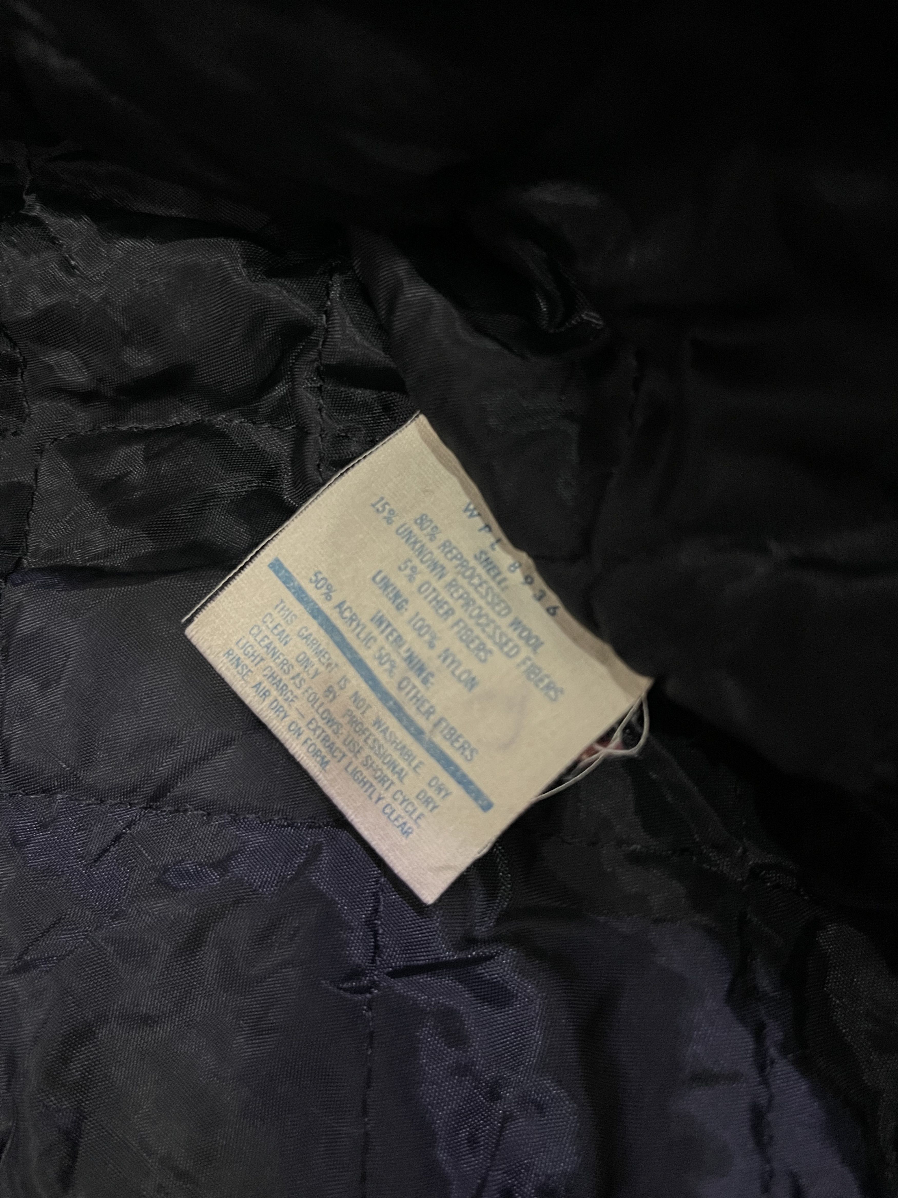 Lee True Vintage 70s Lee Varsity Delong Black/Yellow Jacket Size US M / EU 48-50 / 2 - 13 Thumbnail