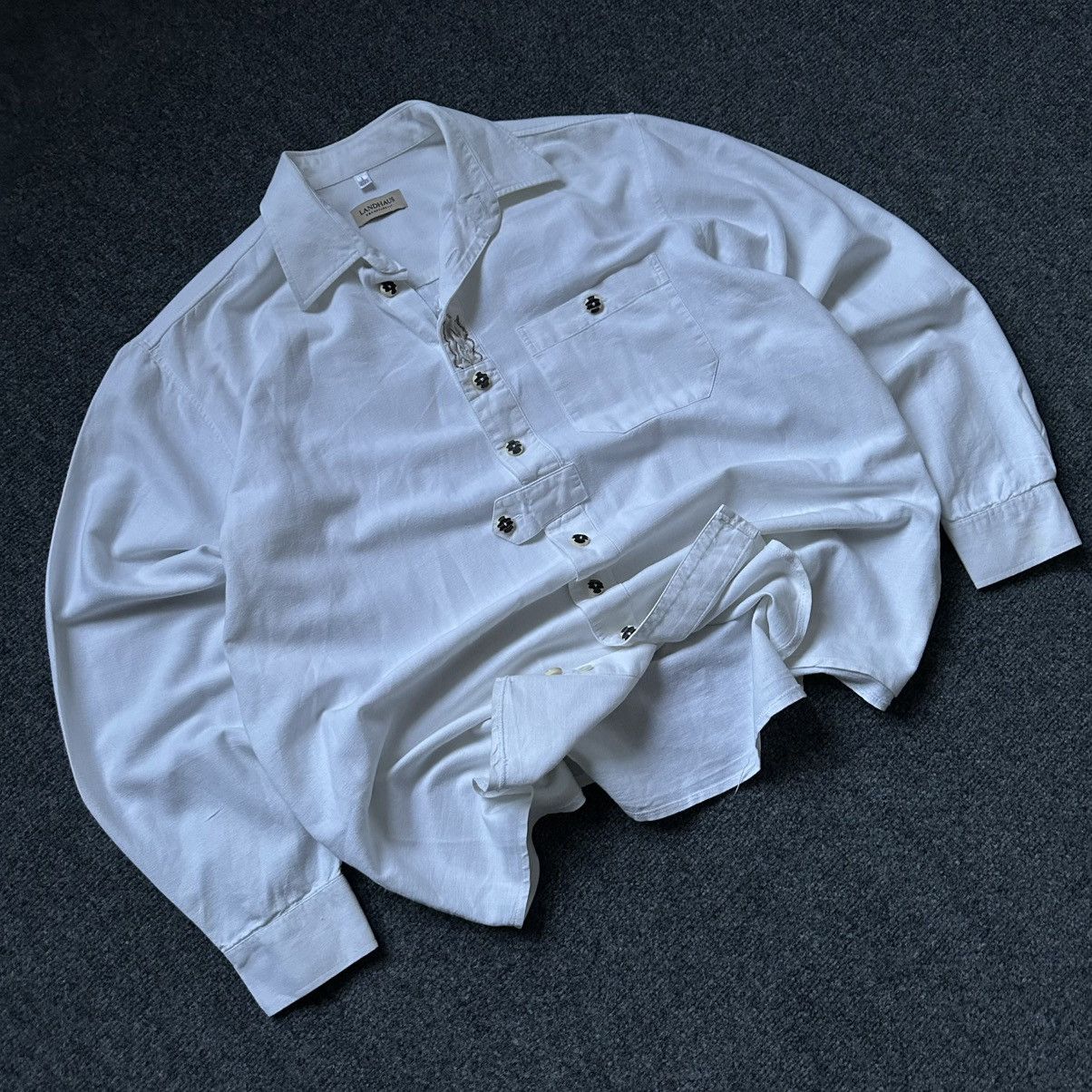 Western Rise Luxury Man Landhaus C&A Naturally Shirt Size L Button Up Size US L / EU 52-54 / 3 - 2 Thumbnail